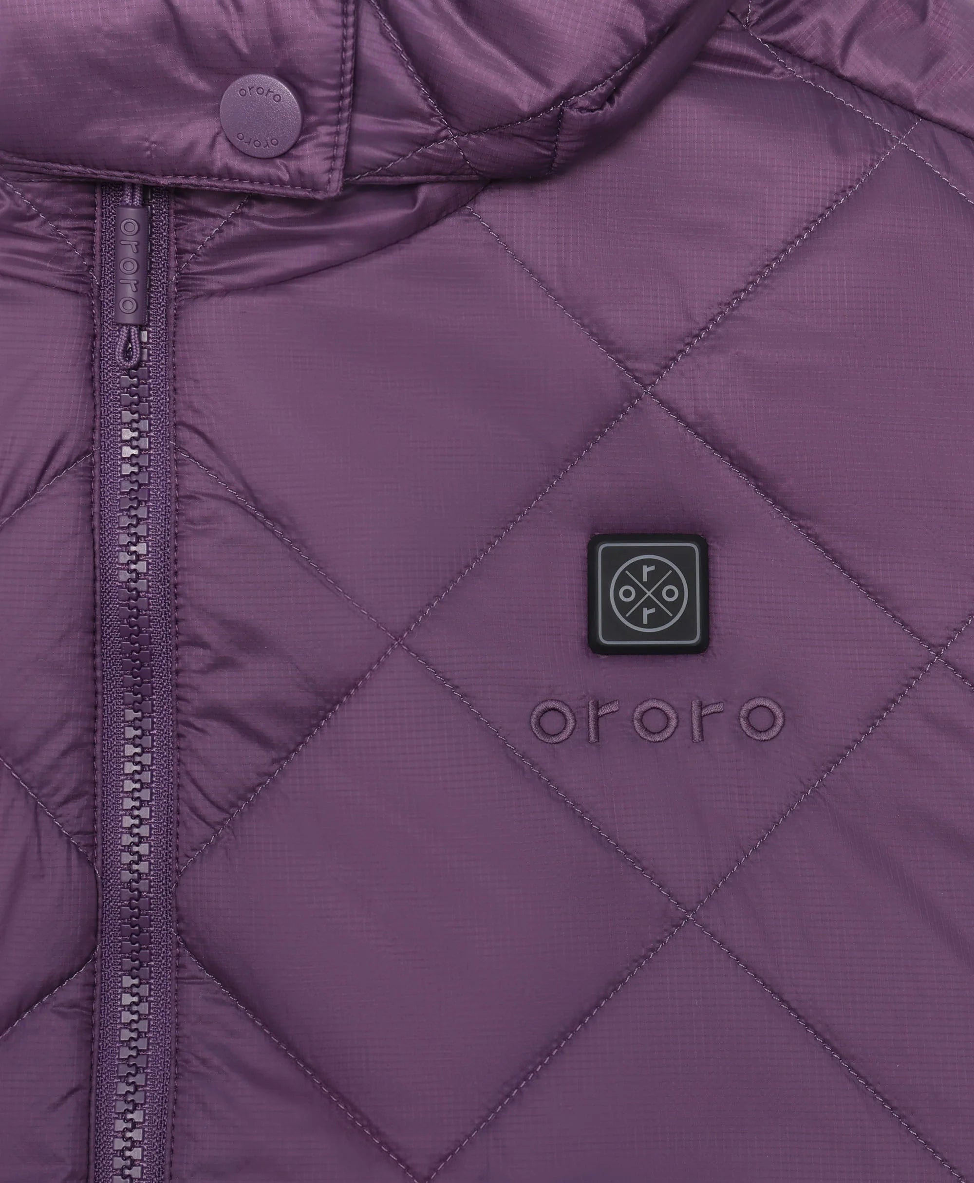 ORORO Heated Uptown Women's 4-Zone Heated Parka w/ Removable Hood - Image 8