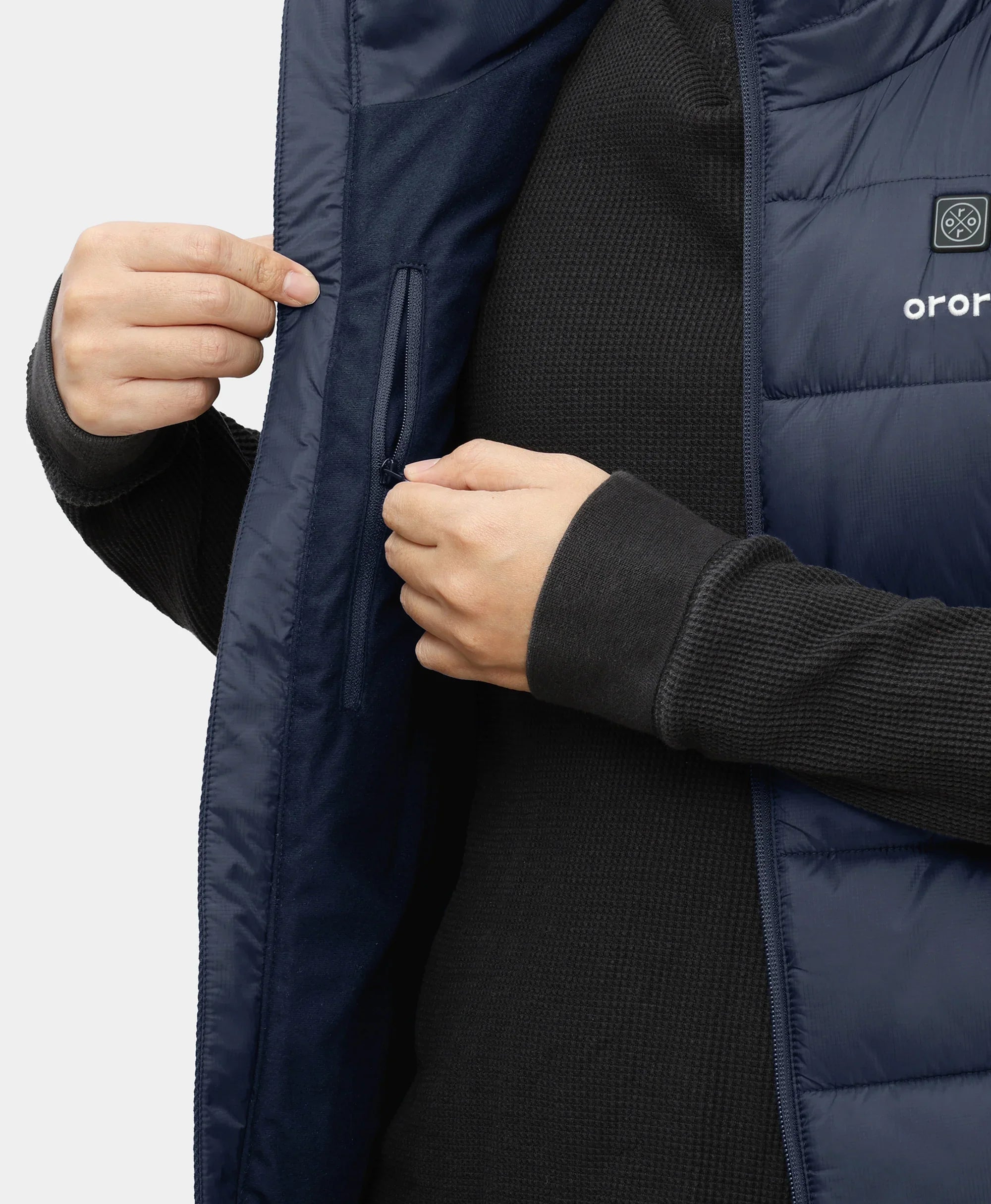 ORORO Heated (Open-box) Men's 5-Zone Classic Evo Heated Vest ((Battery Set Not Included) - Image 23