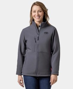 ORORO Heated Maverick ORORO Heated SureWarm® Women's 6-Zone Dual-Control Heated Softshell Jacket
