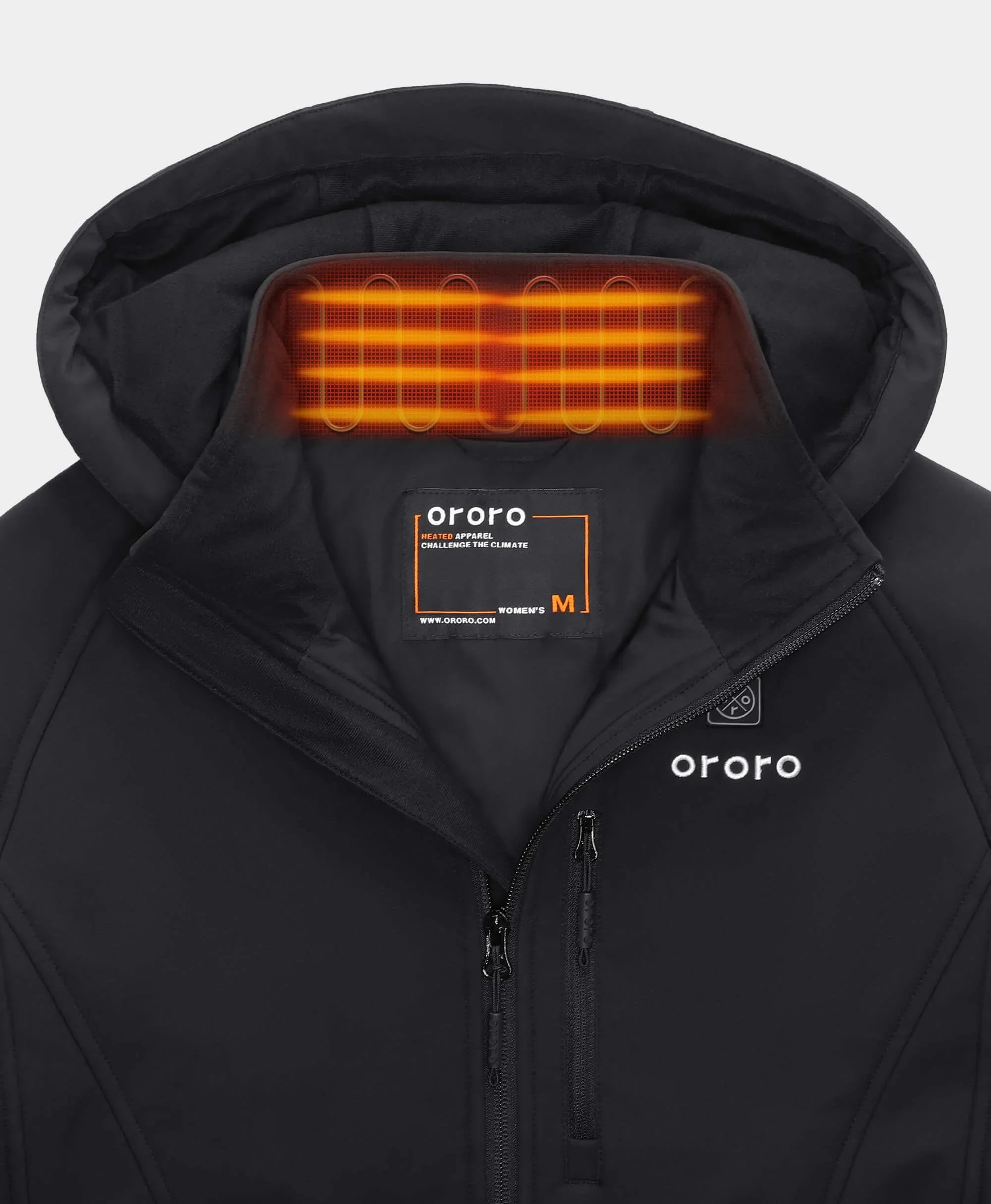 ORORO Heated (Open-box) Paragon Women’s 4-Zone Heated Jacket (Chest Heating) (Battery Set Not Included) - Image 3