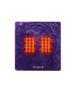 Alternative view of ORORO Heated Kozzzy 2-Zone Heated Pet Blanket