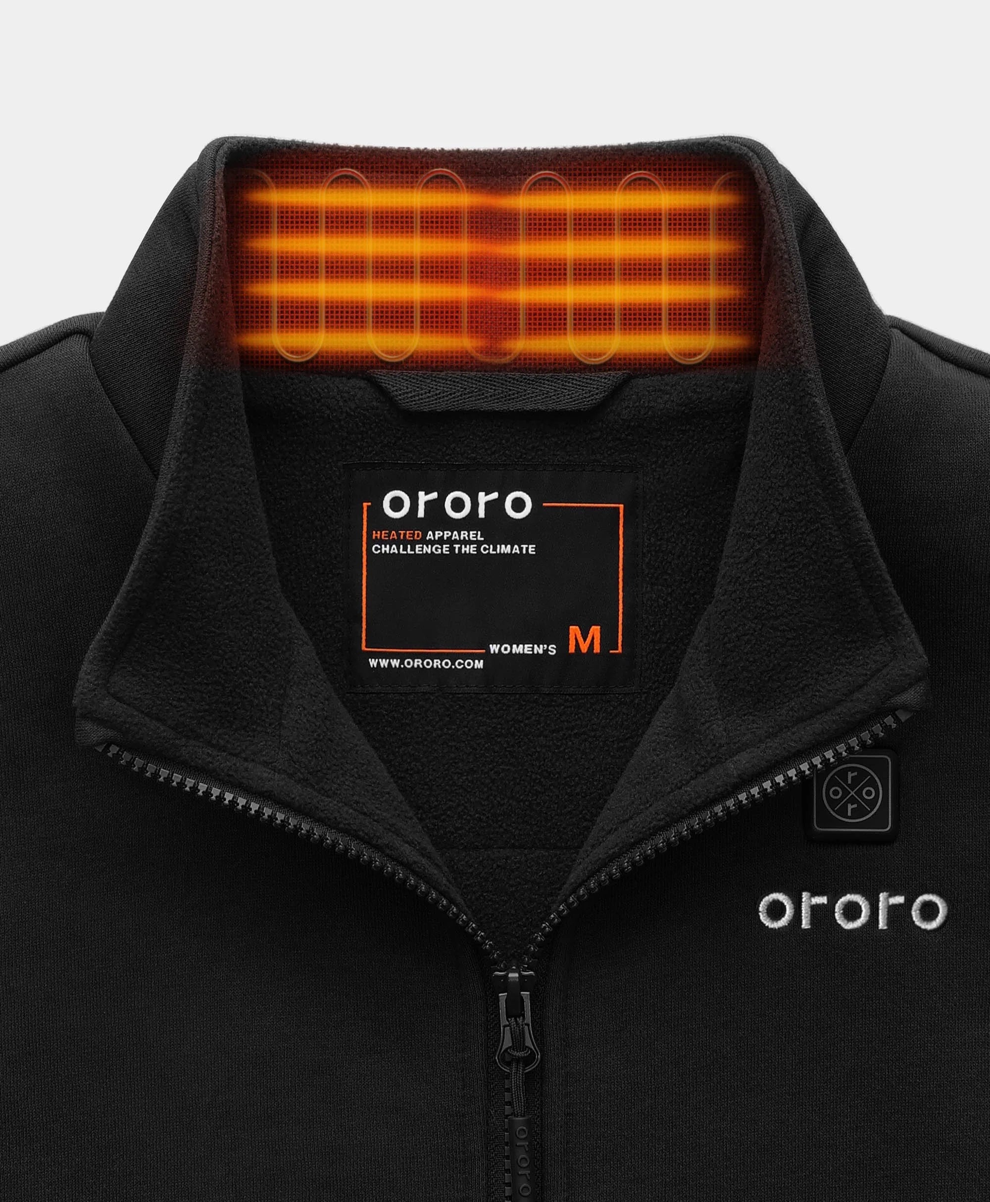 ORORO Heated Women's Heated Fleece Vest - Image 6
