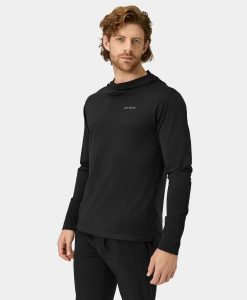ORORO Heated Aoraki Unisex Merino Wool Blend Baselayer - Black