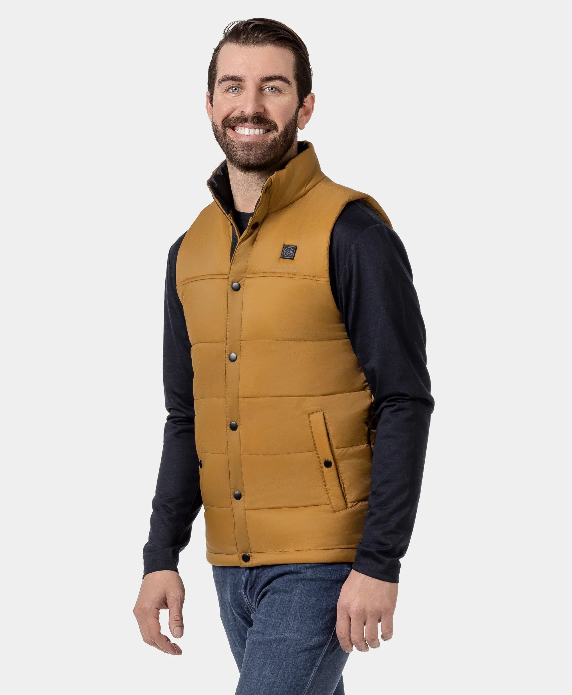 ORORO Heated (Open-box) PuffLyte™ Men's Heated Lightweight Vest (Battery Set Not Included) - Image 33