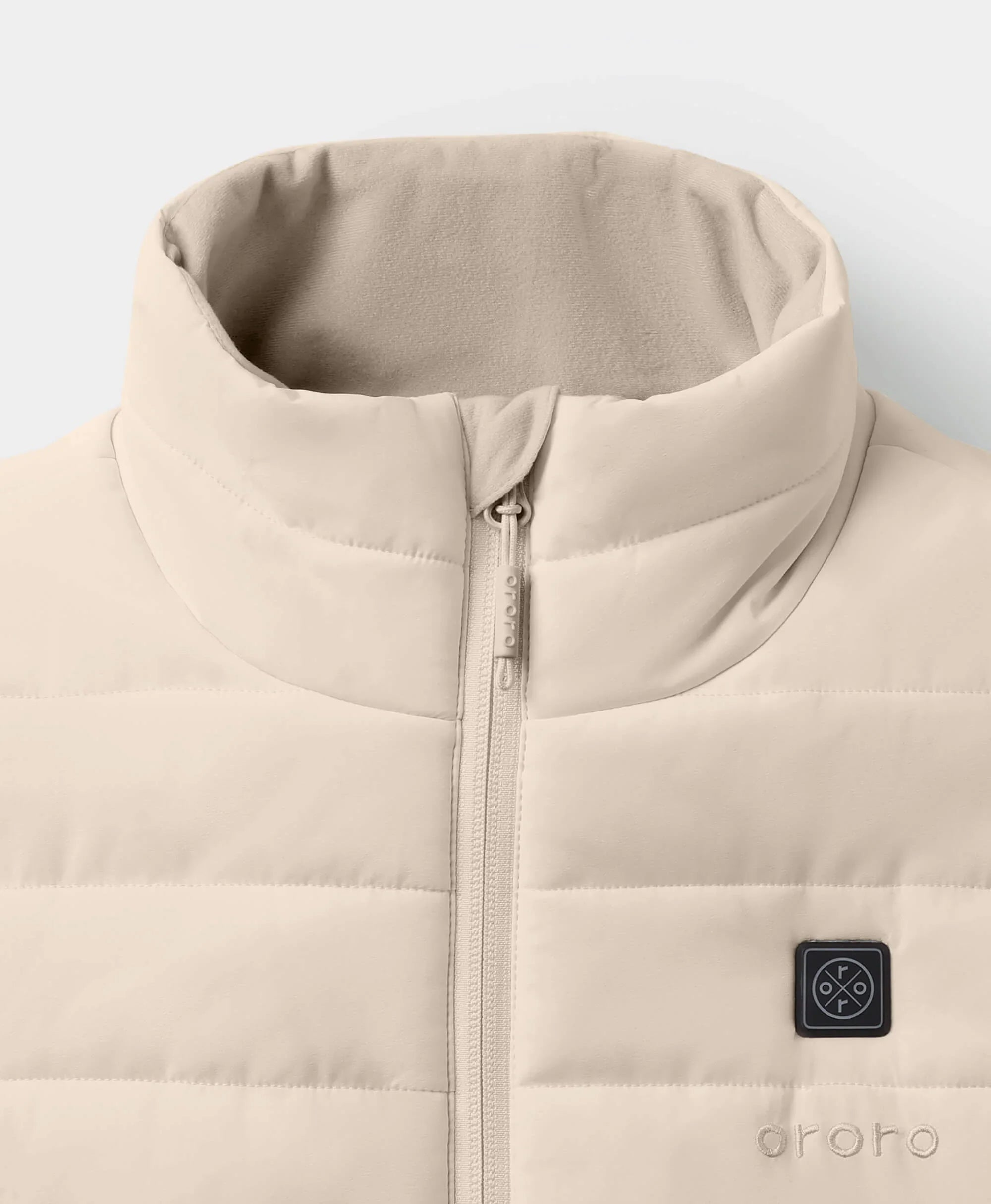 ORORO Heated Tribeca Women's Heated Long Puffer Vest - Image 71