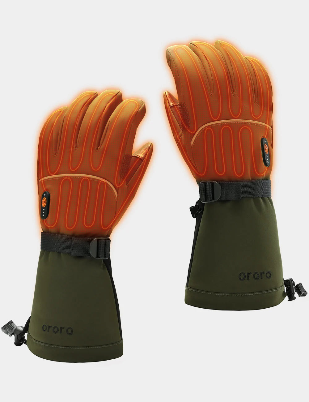 ORORO Heated (Open-box) Buffalo Heated Softshell Gloves 2.0 - Image 4