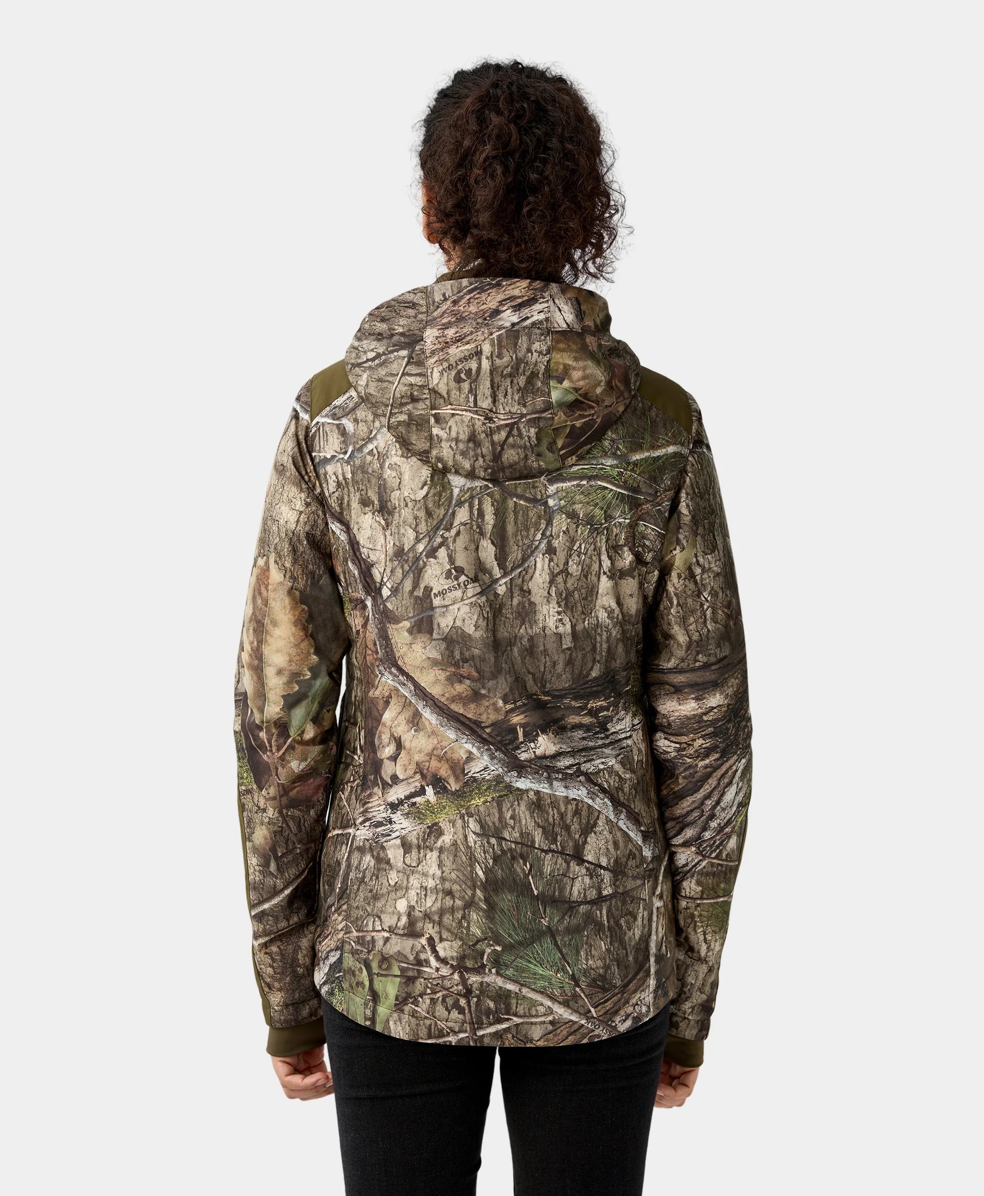 ORORO Heated Women's Heated Hunting Jacket - Camouflage, Mossy Oak® Country DNA (Apparel Only) (ORORO Heated Final Sale) - Image 10