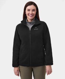 Alternative view of ORORO Heated (Open-box) Women's Heated Full-Zip Fleece Jacket (Battery Set Not Included)