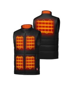 Alternative view of ORORO Heated SureWarm® Men's 6-Zone Dual-Control Classic Pro Heated Vest (Apparel Only)