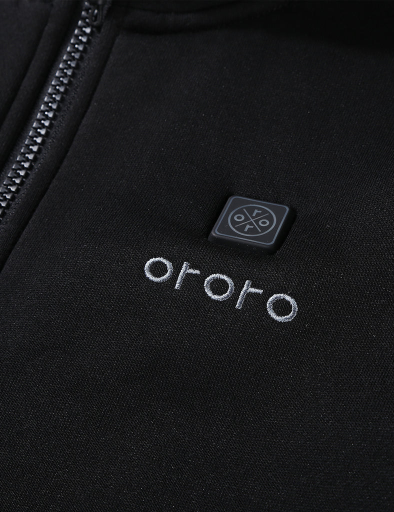 ORORO Heated (Open-box) Men's Heated Fleece Jacket (Battery Set Not Included) - Image 15