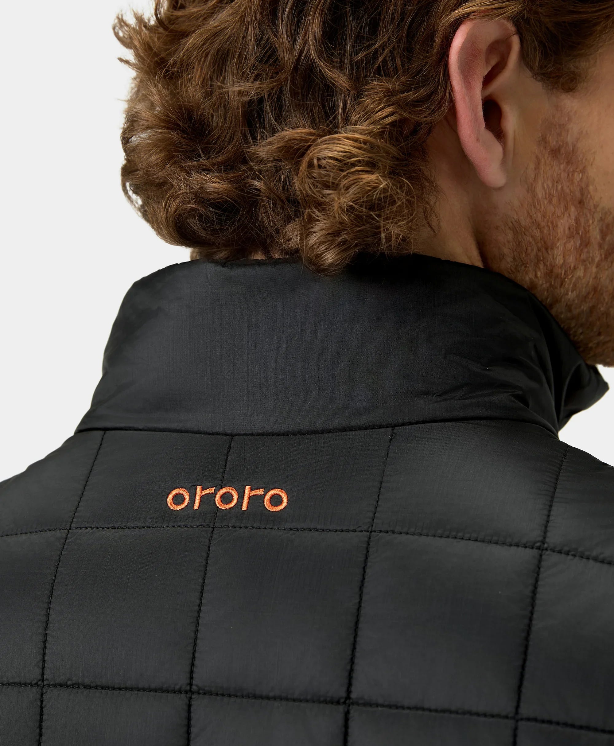 ORORO Heated (Open-box) Prism Men's 4-Zone Heated Quilted Vest (Battery Set Not Included) - Image 9