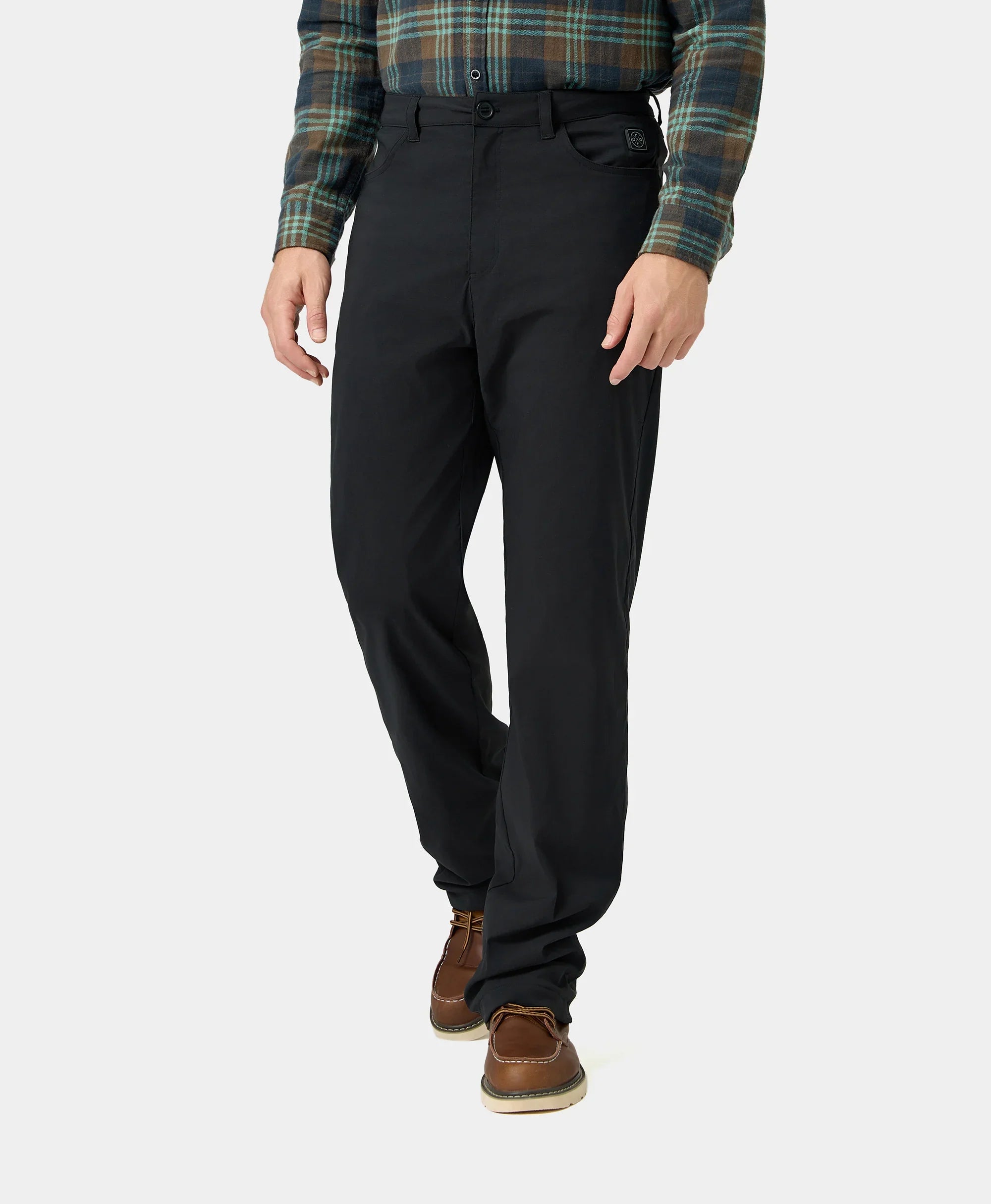 ORORO Heated Hudson Men's 3-Zone Heated Casual Pants (ORORO Heated Final Sale)