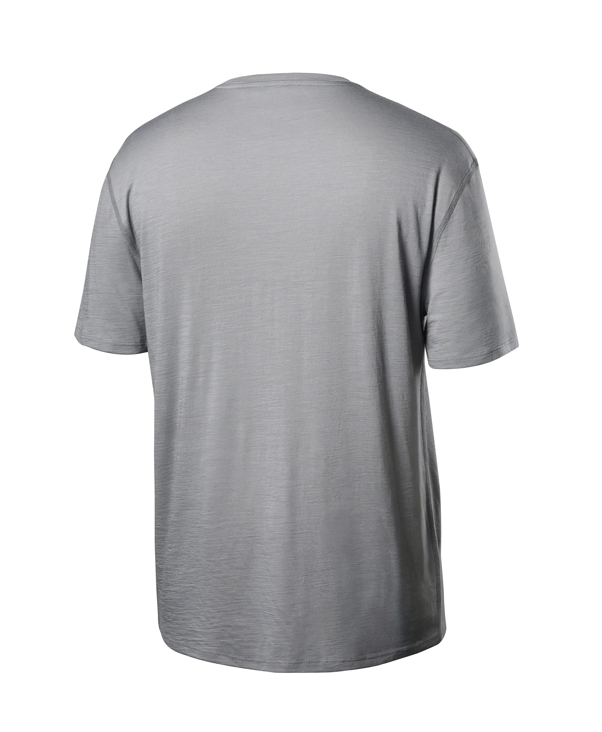 ORORO Heated Men’s Short Sleeve 100% Wool T-Shirt - Image 13