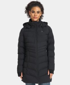 Alternative view of ORORO Heated (Open-box) Women's Heated Puffer Parka Jacket (Battery Set Not Included)