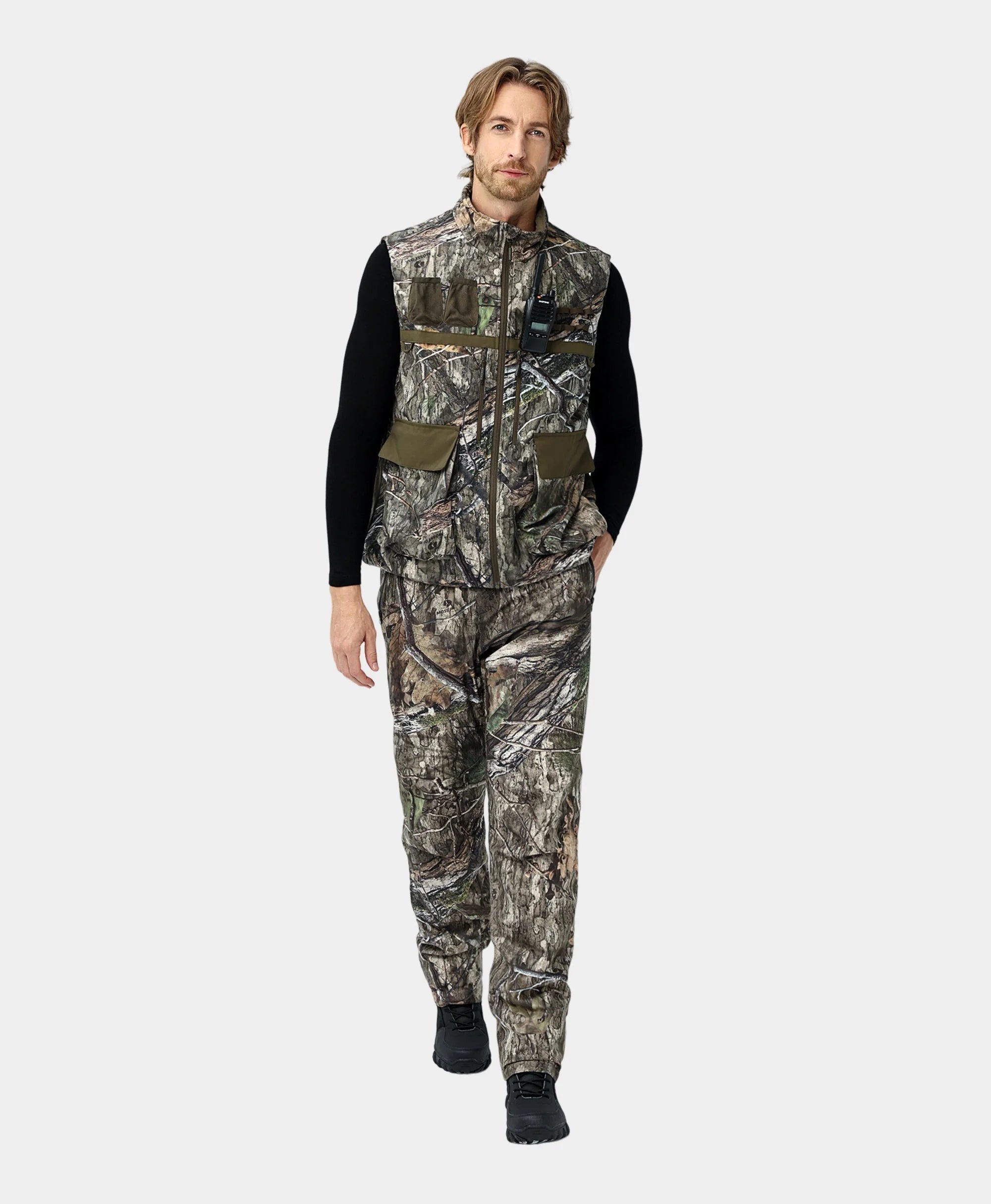 ORORO Heated (Open-box) Men's Heated Hunting Pants, Mossy Oak® Country DNA Pattern (Battery Set Not Included) - Image 7