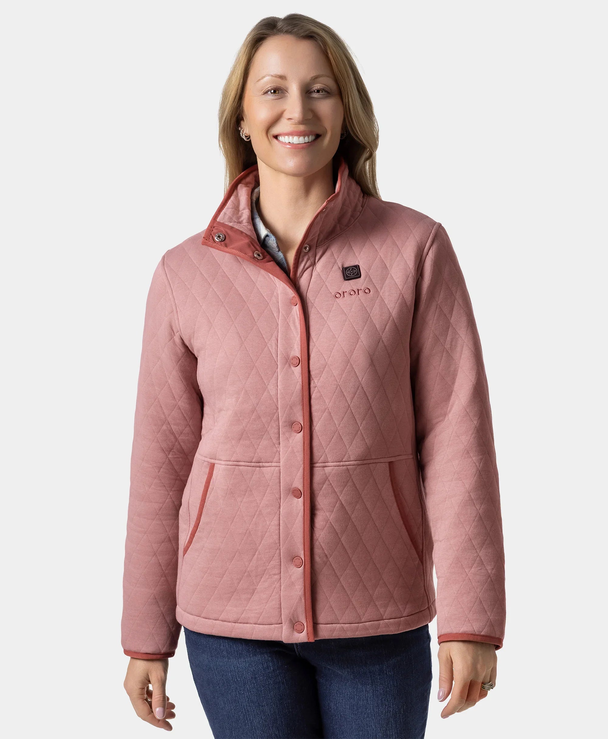 ORORO Heated Chalet Women's Heated Quilted Jacket (ORORO Heated Final Sale) - Image 6