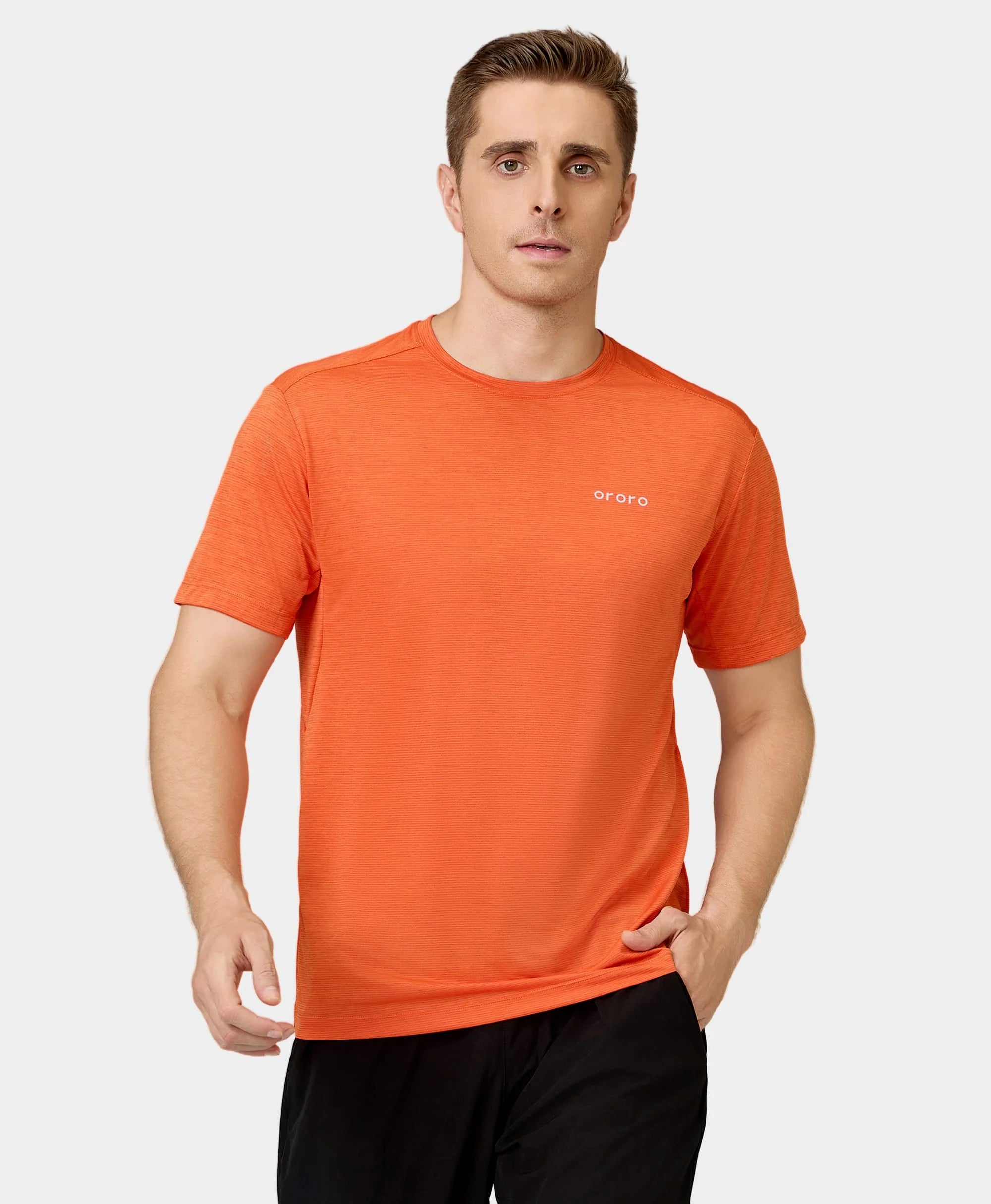 ORORO Heated Coolyte ORORO Heated Unisex Quick Dry T-Shirt - Image 2