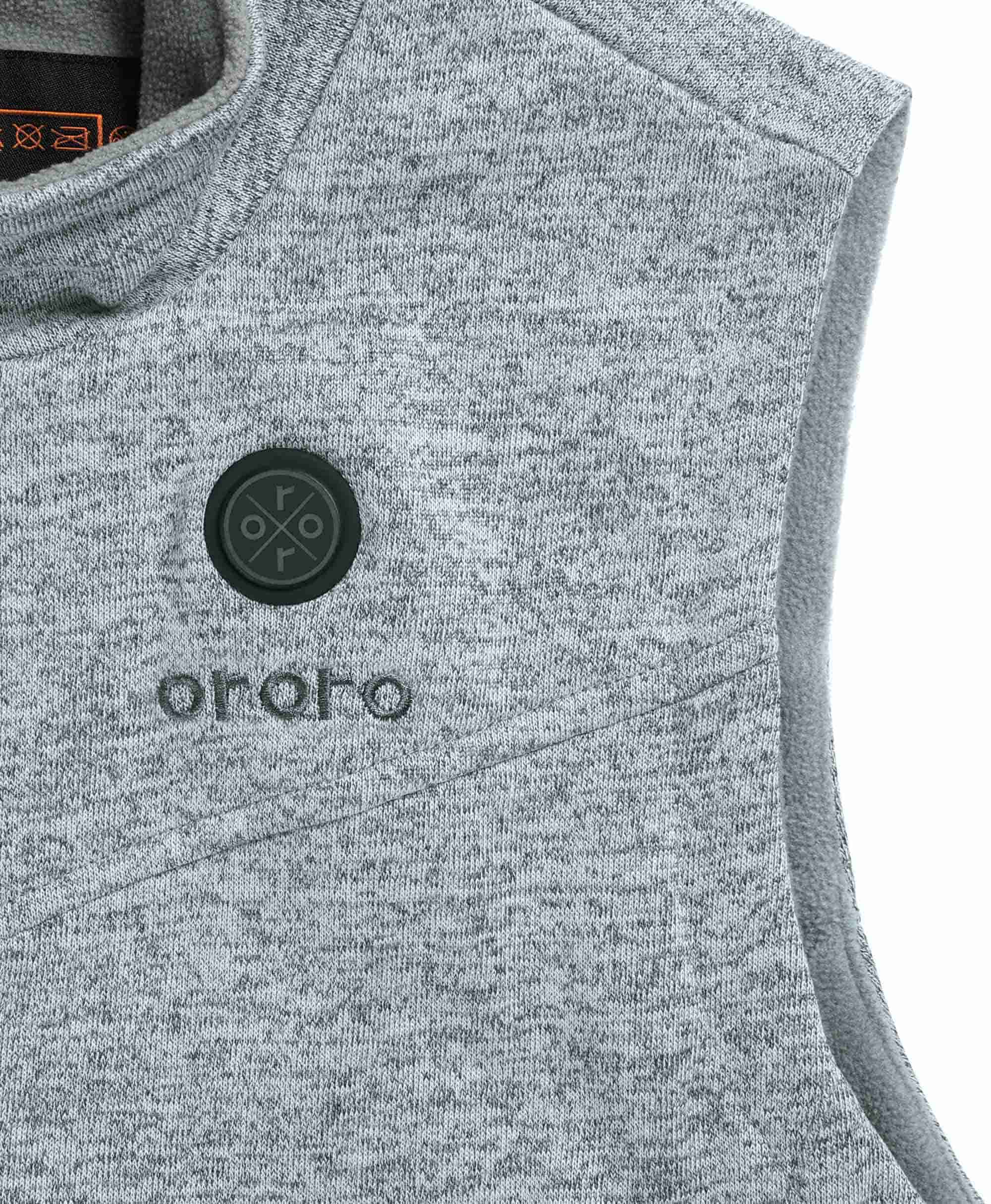 ORORO Heated Women's Heated Fleece Vest - New Colors (ORORO Heated Final Sale) - Image 6