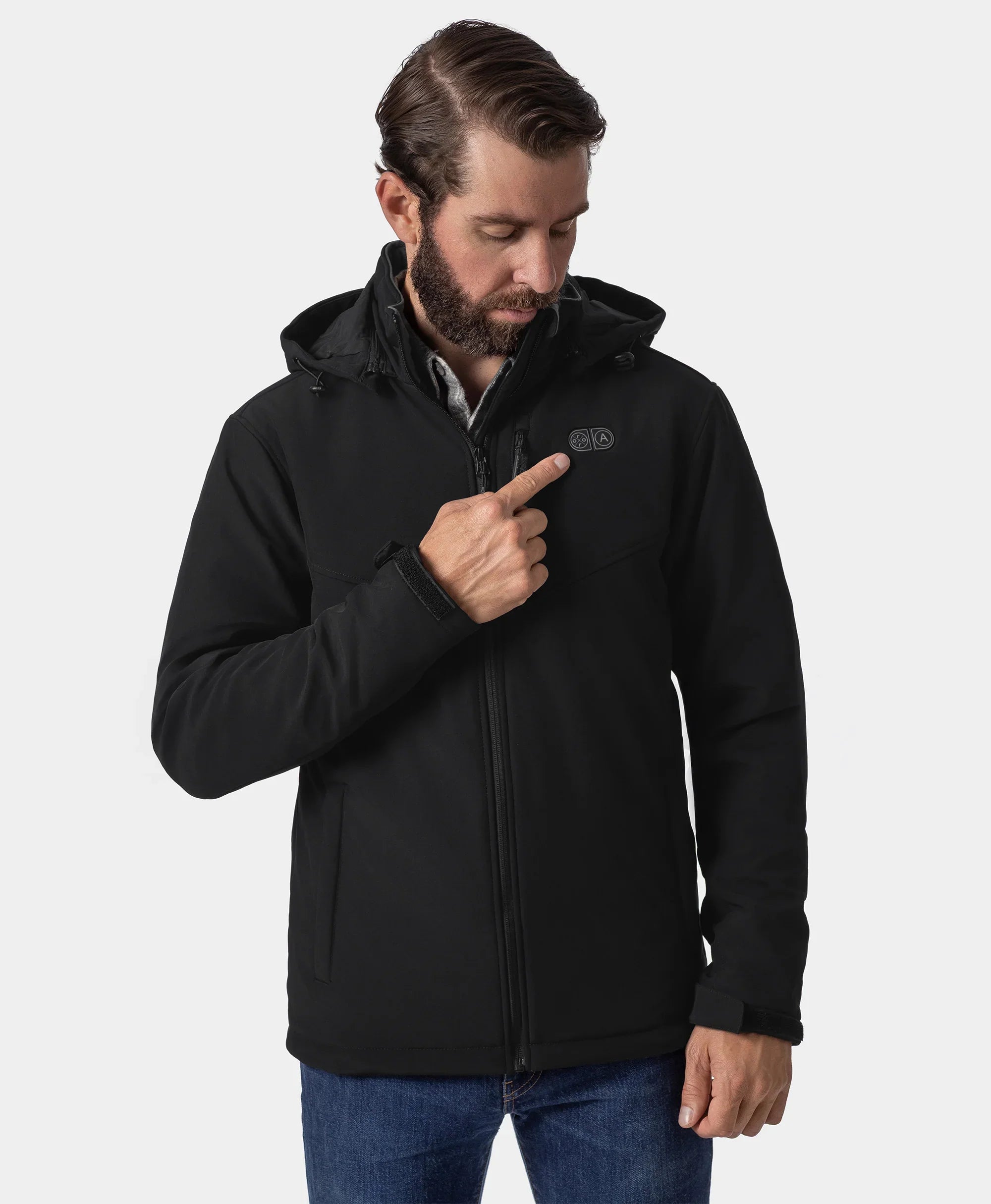 ORORO Heated Men's Heated Dual Control Jacket with 5 Heating Zones (Pocket Heating) - Image 5