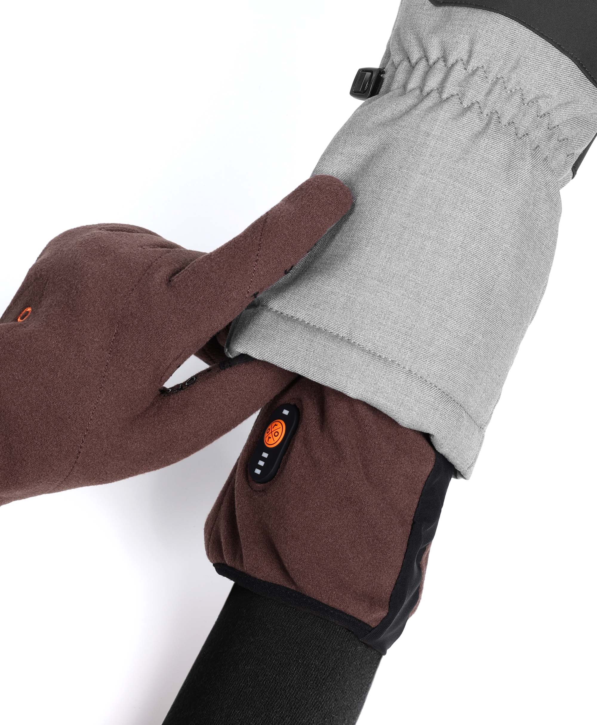 ORORO Heated (Open-box) Glasgow Unisex Heated Dralon Liner Gloves - Image 21