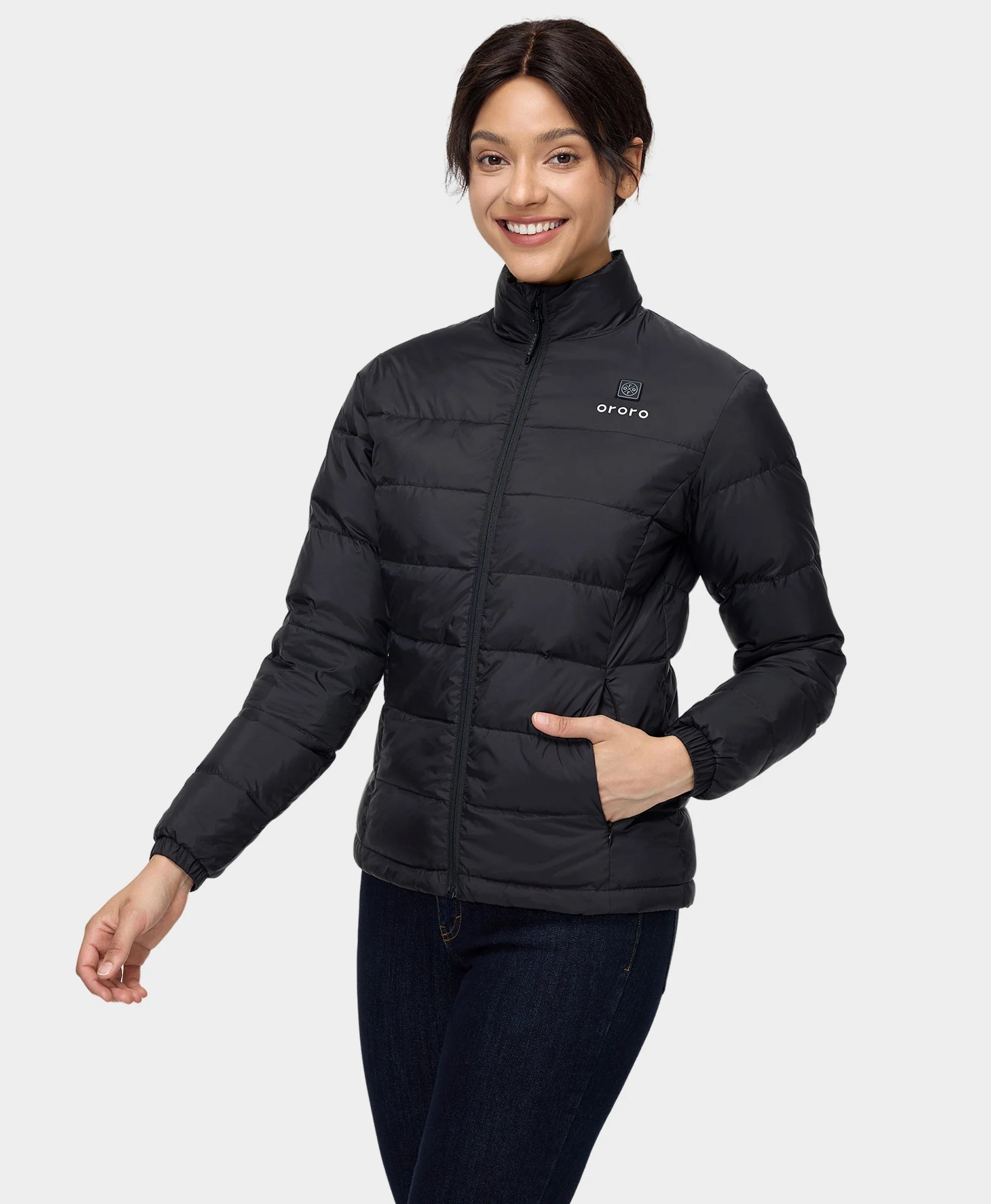 ORORO Heated Women’s Heated Puffer Jacket (ORORO Heated Final Sale) - Image 4
