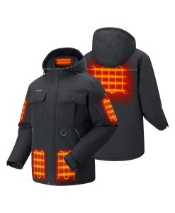 Alternative view of ORORO Heated Missoula ORORO Heated SureWarm® Men's 6-Zone Dual-Control Dual-Source Heated Jacket (Apparel Only)