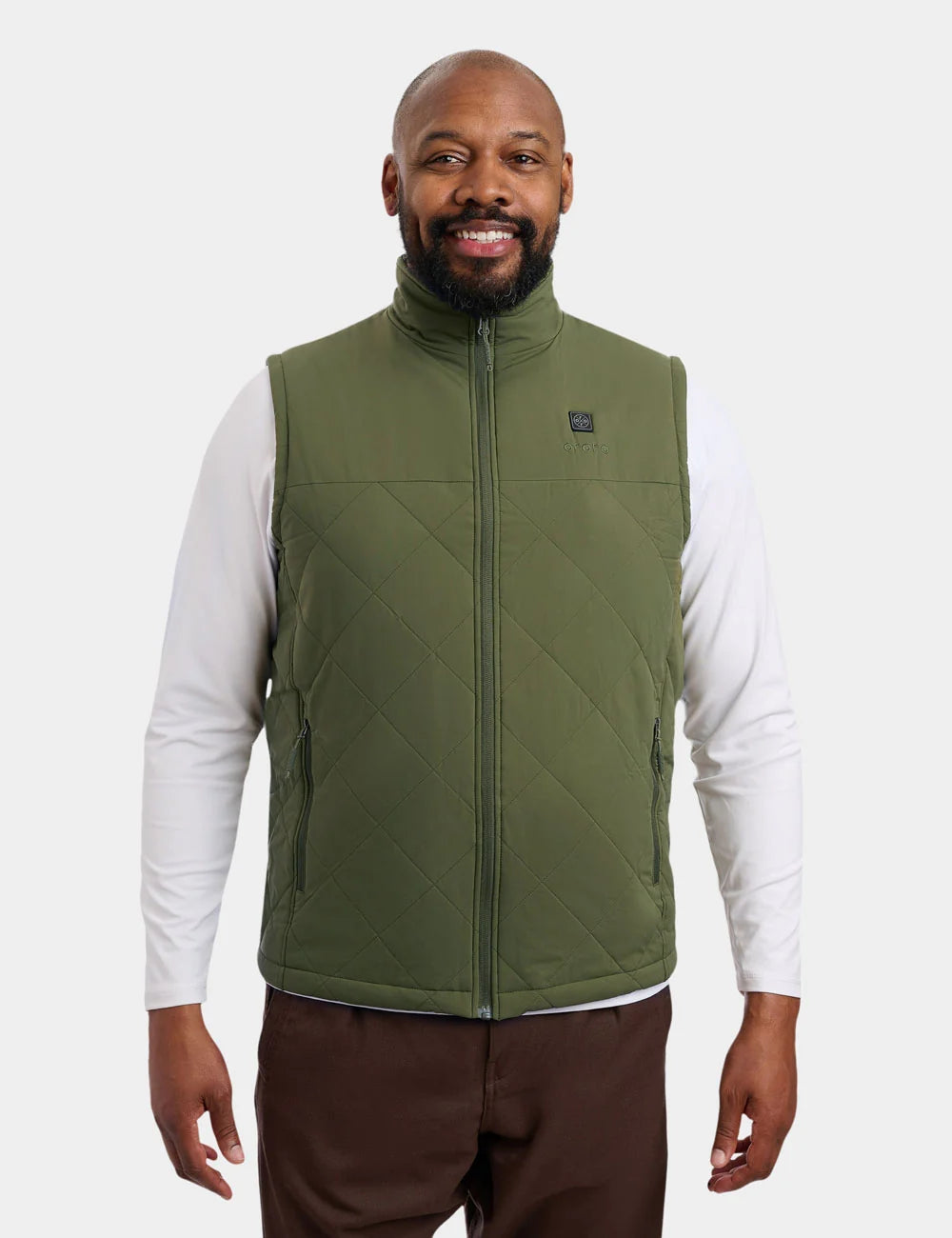ORORO Heated Men's Heated Quilted Vest - New Colors - Image 13