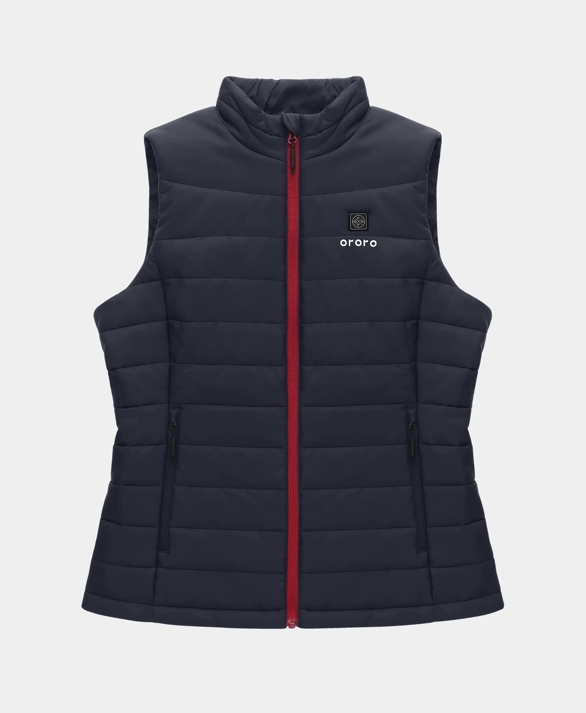 ORORO Heated Women's Classic Heated Vest - Black Iris (Apparel Only)