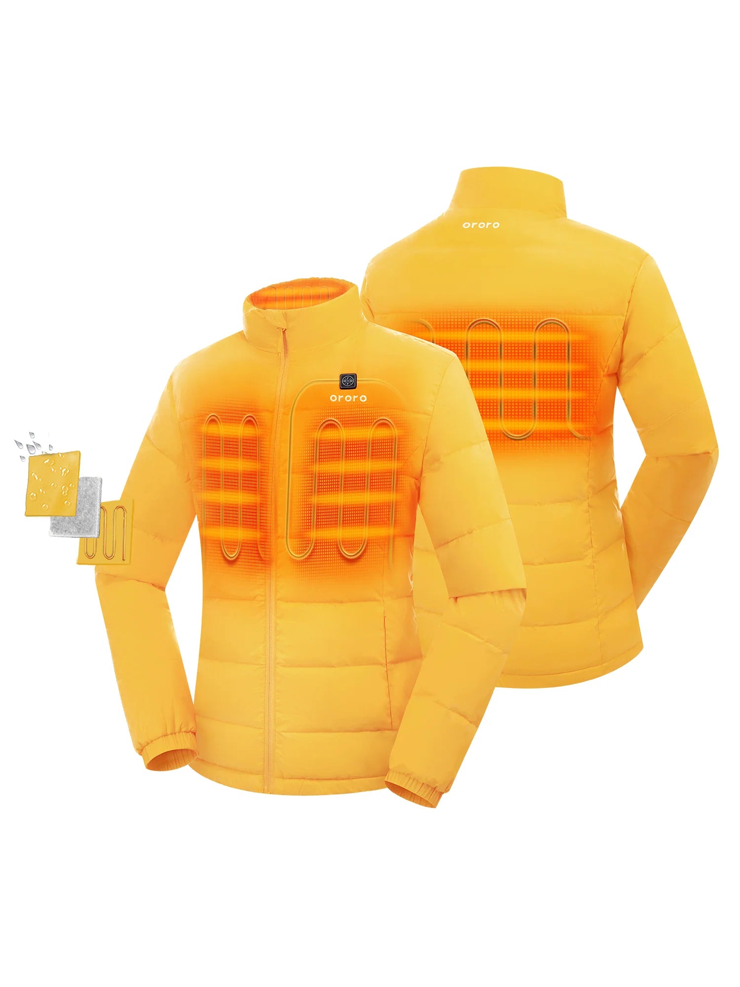 ORORO Heated Women’s Heated Puffer Jacket (ORORO Heated Final Sale) - Image 16