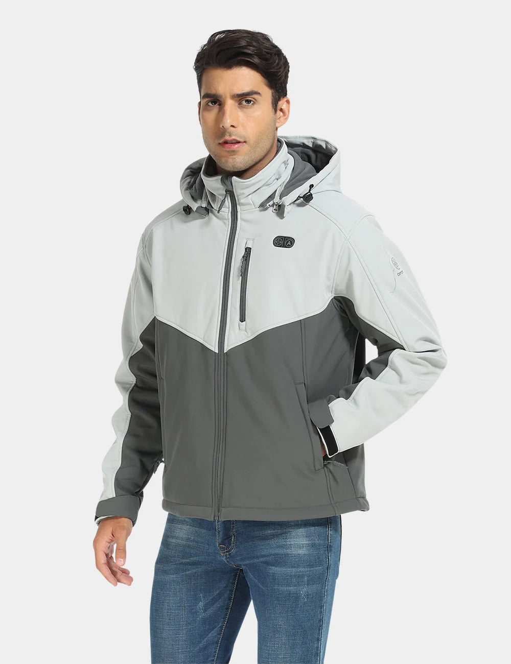 ORORO Heated (Open-box) Men's Heated Dual Control Jacket with 5 Heating Zones (Chest Heating) (Battery Set Not Included) - Image 40