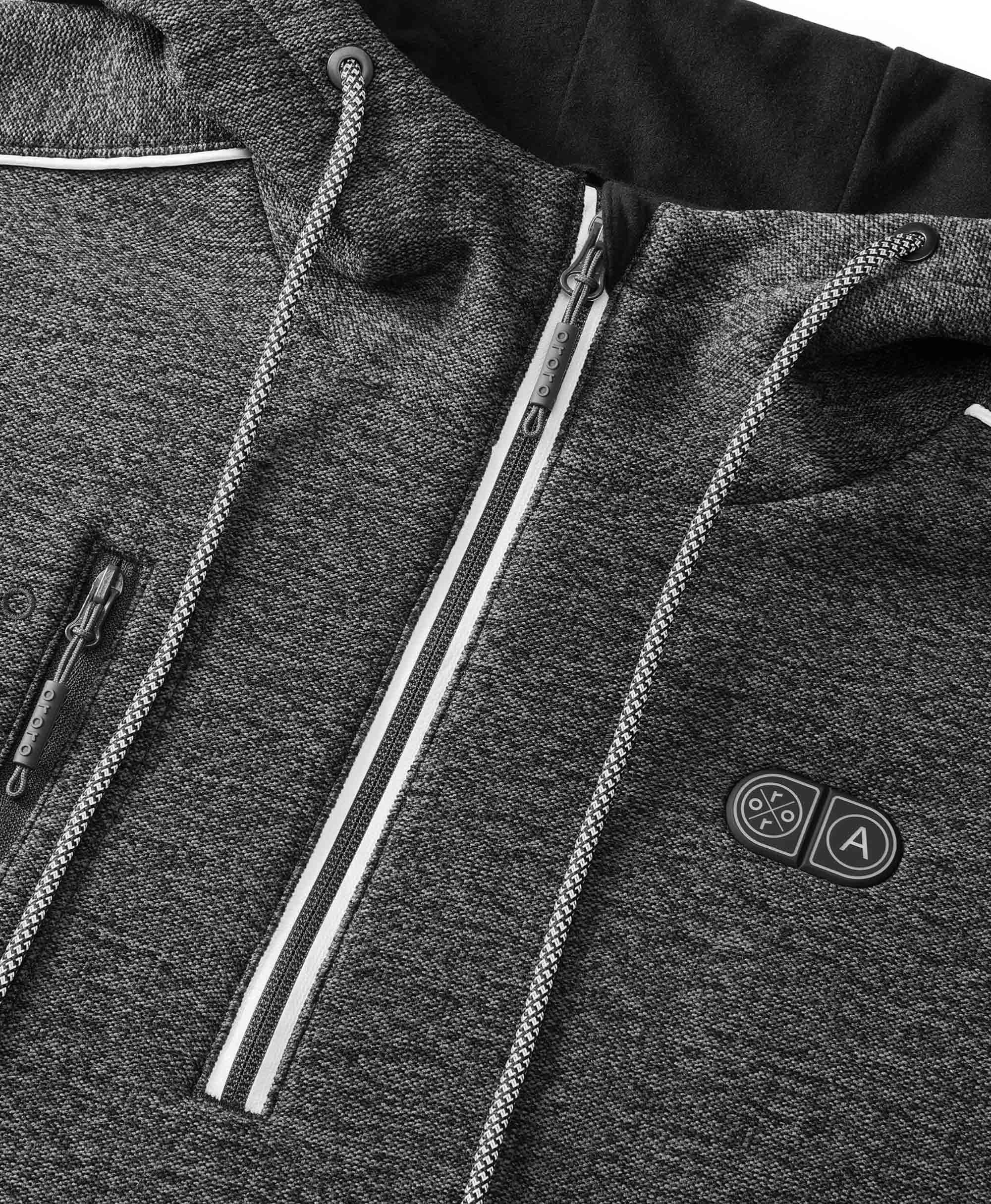 ORORO Heated (Open-box) Wayne Men's 5-Zone Heated Pullover Hoodie(Battery Set Not Included) - Image 3