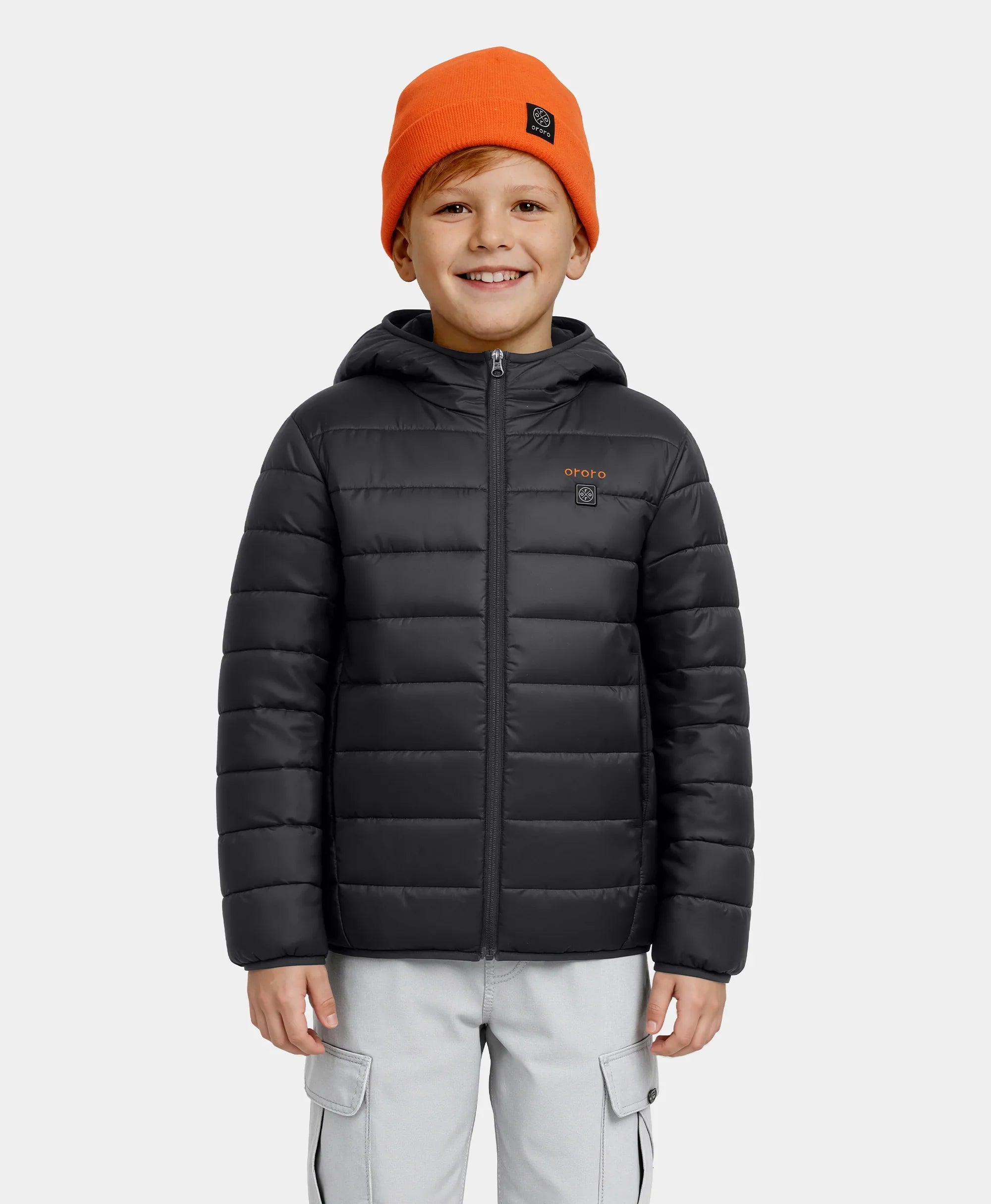 ORORO Heated Kids' 4-Zone Heated Lightweight Puffer Jacket - Image 15