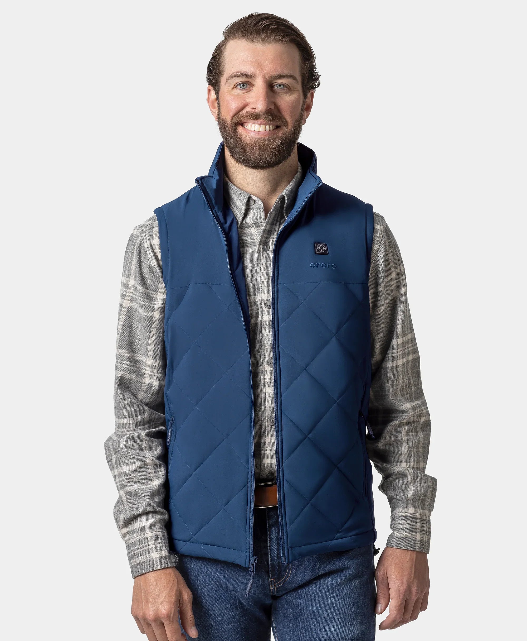 ORORO Heated Men's Heated Quilted Vest - New Colors - Image 6