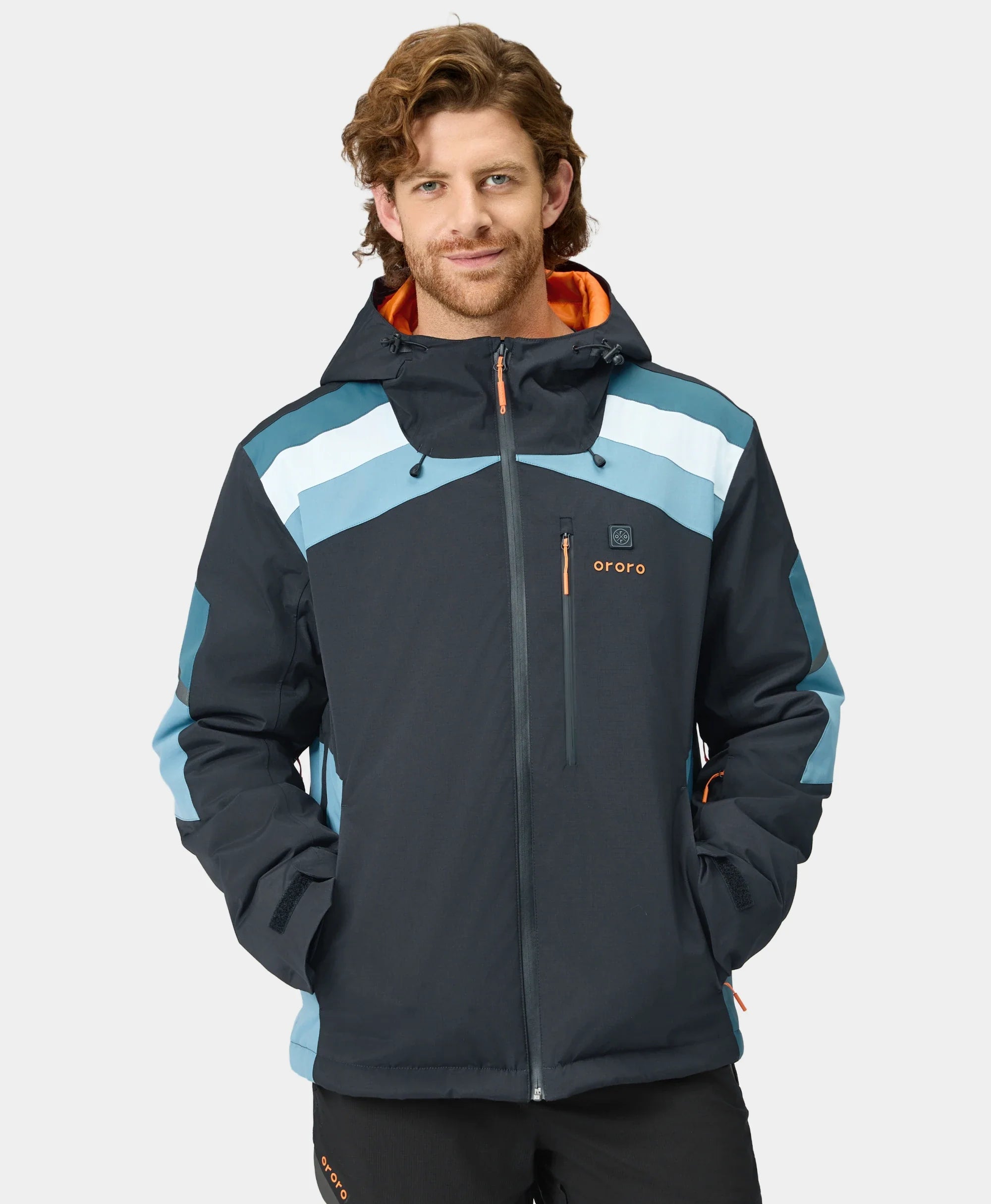 ORORO Heated St. Moritz Men's Heated Snow Jacket (Apparel Only) - Image 3