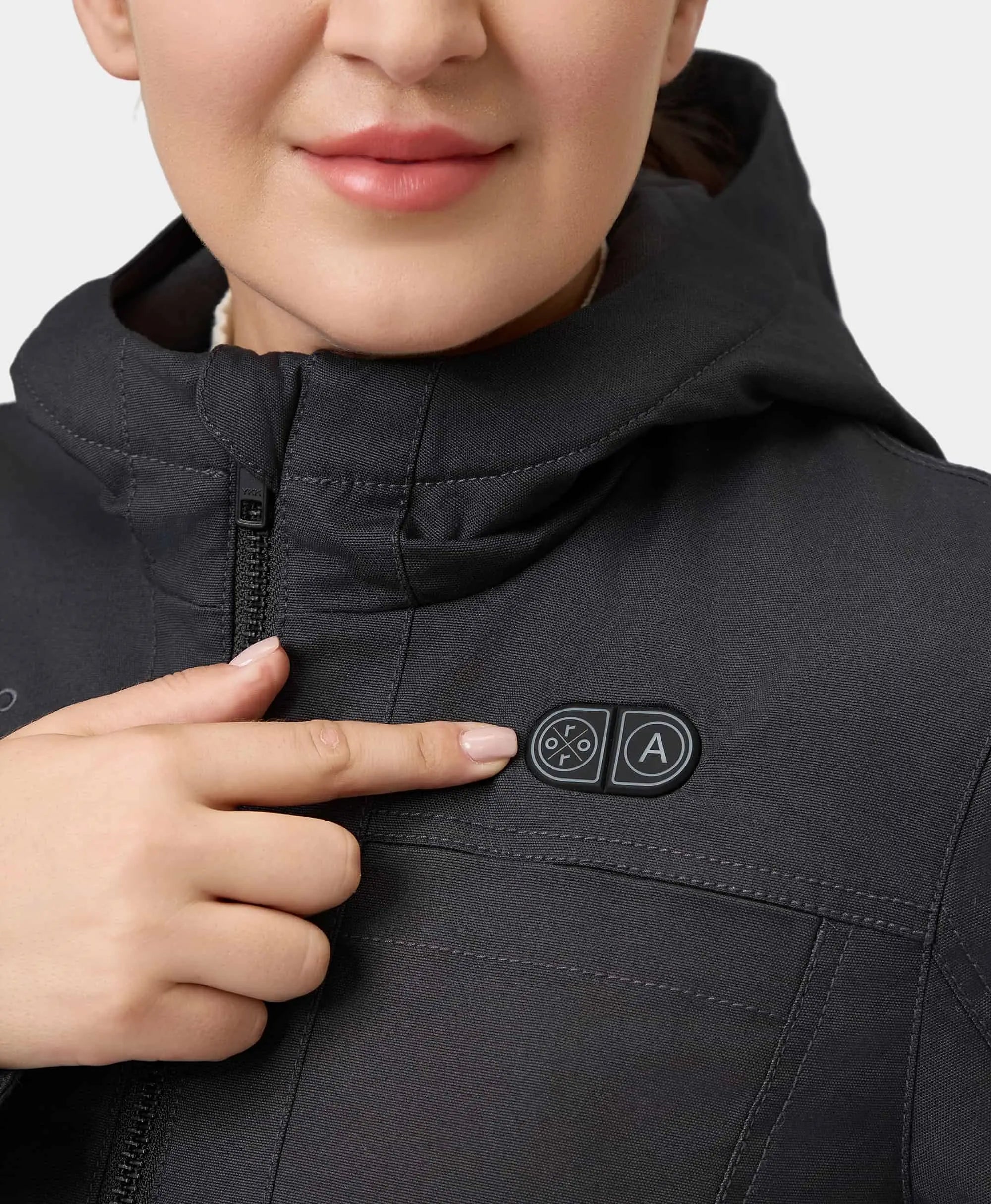 ORORO Heated Cheyenne Women's 5-Zone Dual-Control Heated Canvas Jacket (Apparel Only) - Image 10