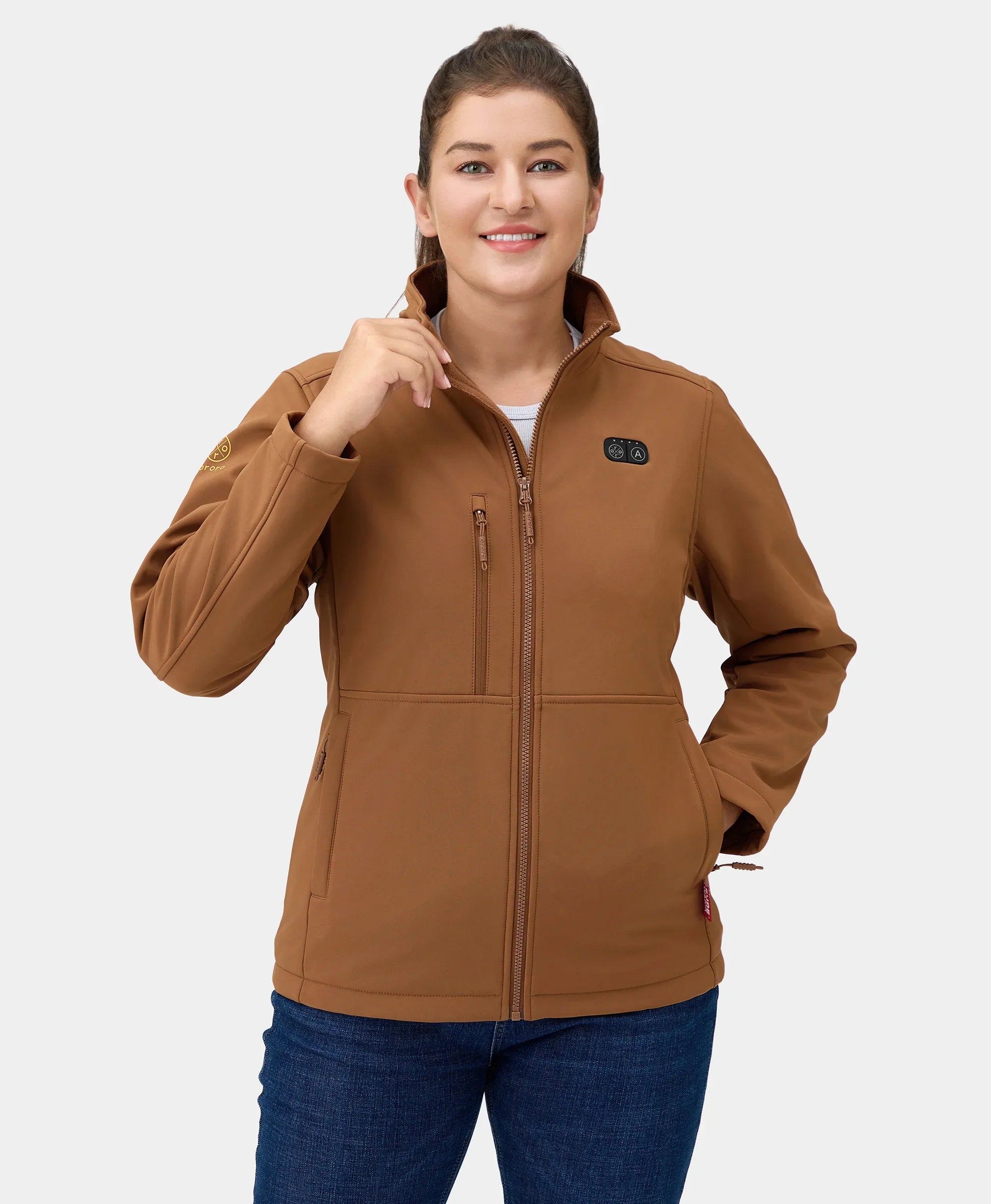 ORORO Heated Maverick ORORO Heated SureWarm® Women's 6-Zone Dual-Control Heated Softshell Jacket (Apparel Only) - Image 25