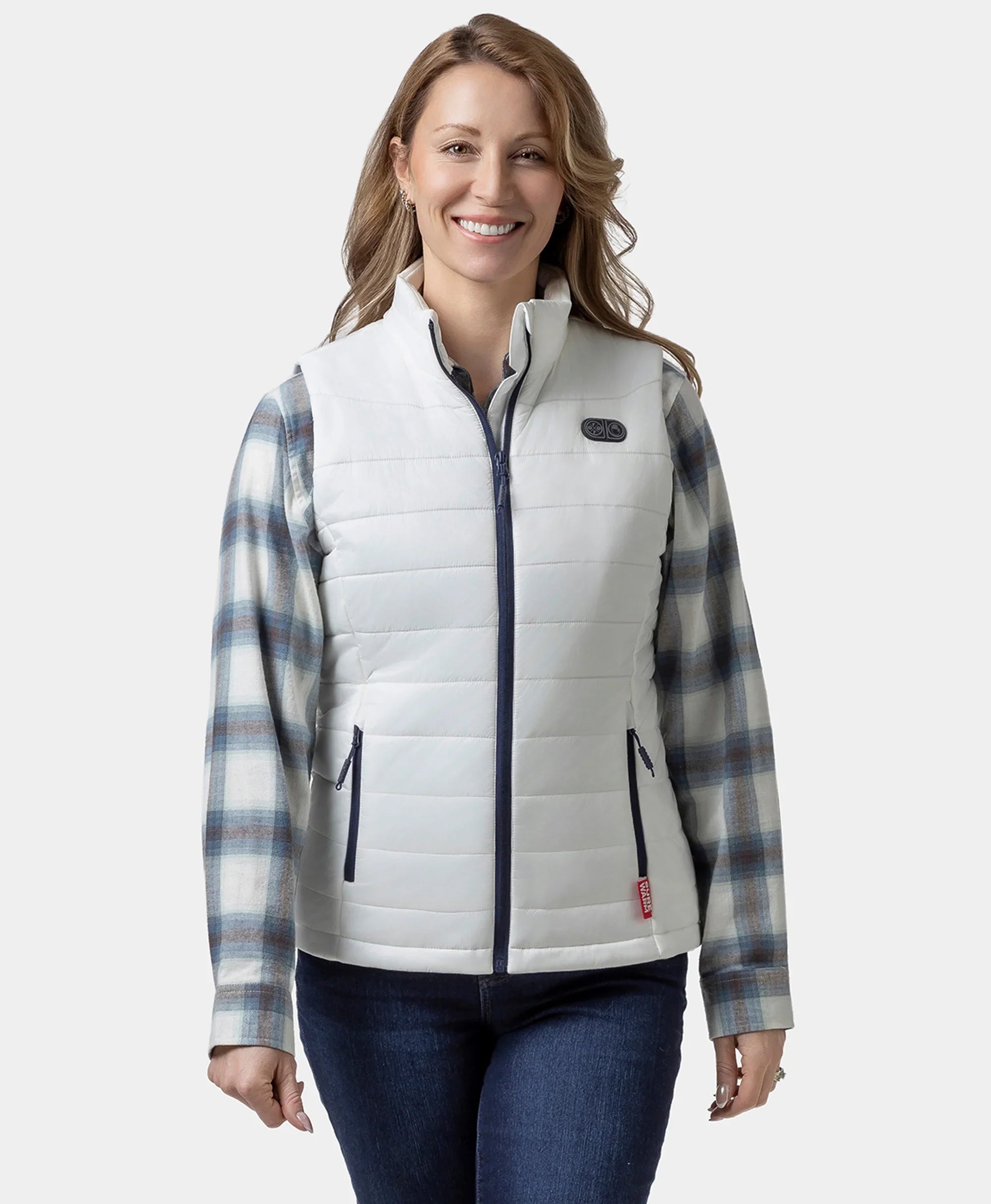 ORORO Heated (Open-box) SureWarm® Women's 7-Zone Dual-Control Classic Pro Heated Vest (Battery Set Not Included) - Image 20