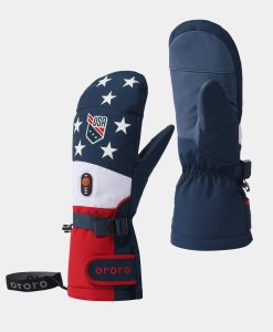 ORORO Heated Amsterdam 2.0 Unisex Heated Mittens - USABS Edition