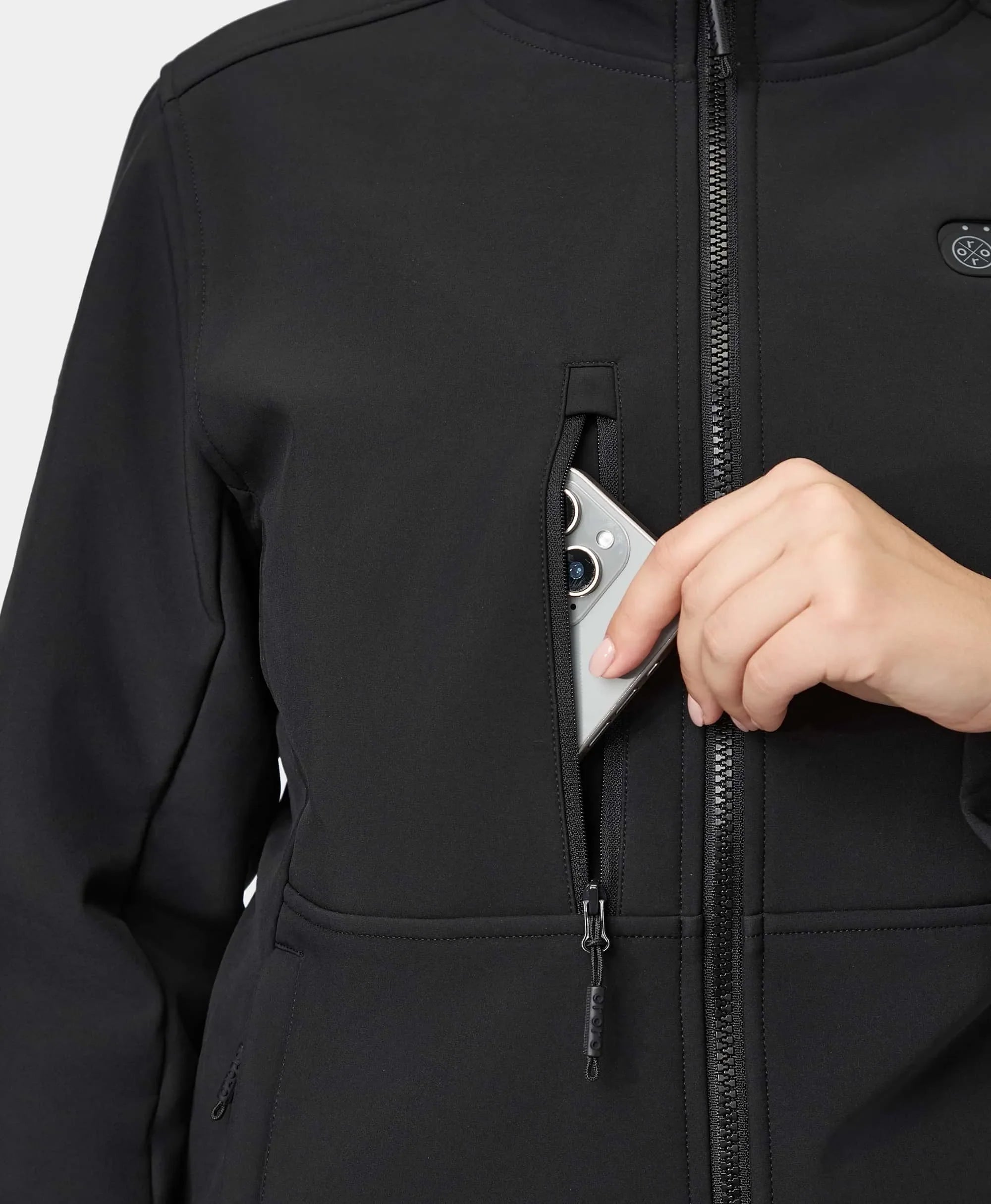 ORORO Heated Maverick ORORO Heated SureWarm® Women's 6-Zone Dual-Control Heated Softshell Jacket - Image 22