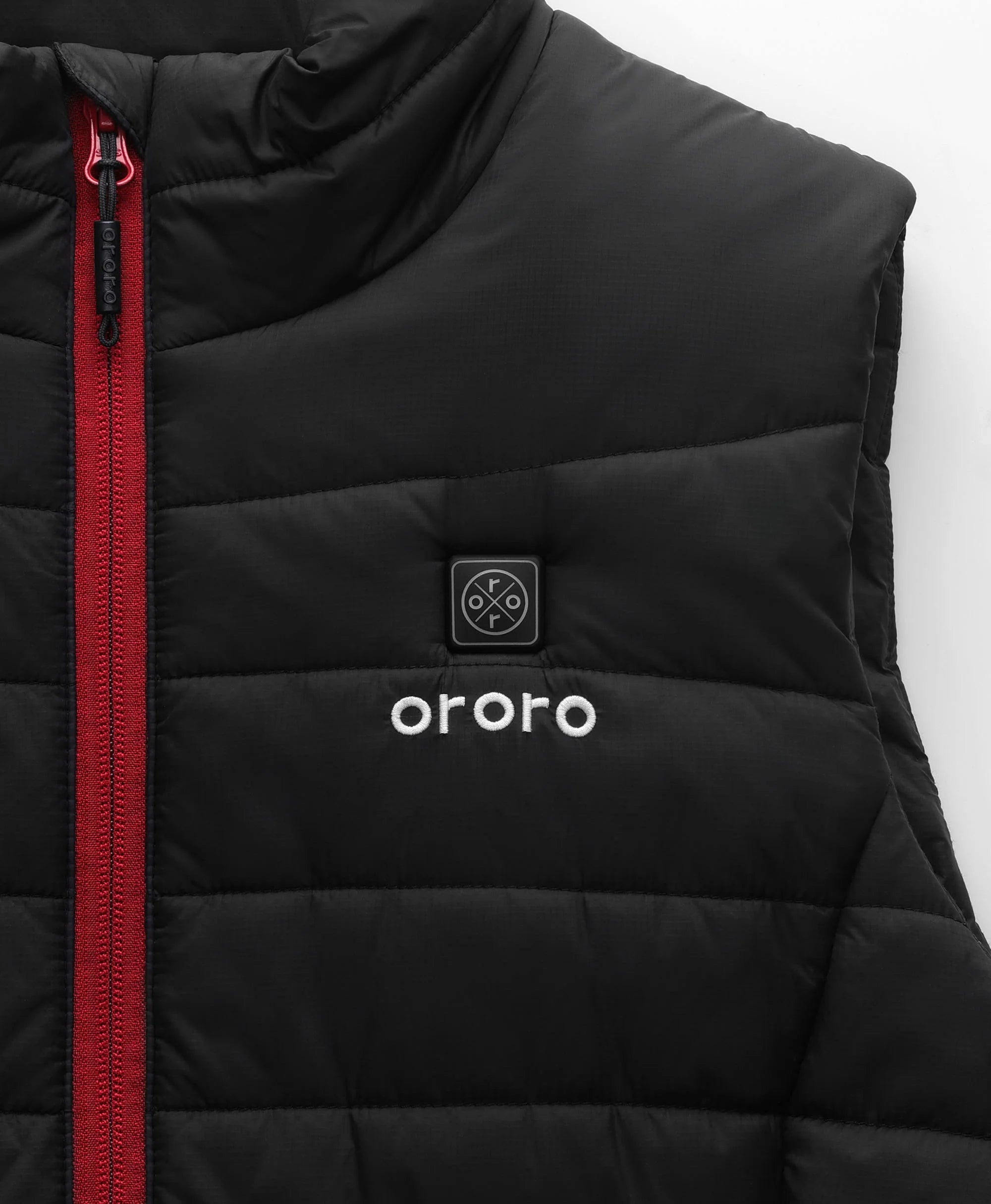 ORORO Heated Women's Classic Heated Vest - Black - Image 10