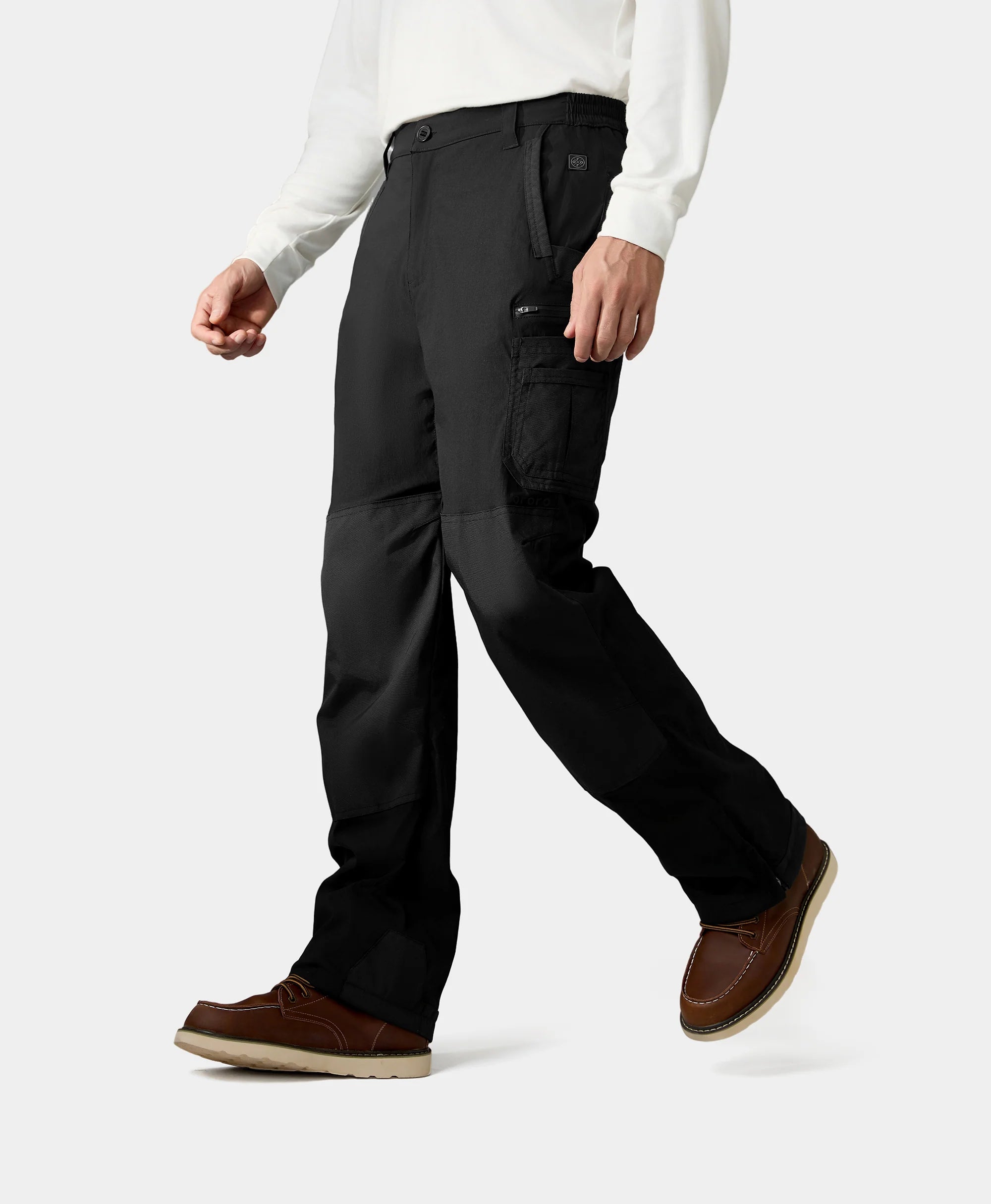 ORORO Heated (Open-box) Bristol Men's Heated Utility Fleece Lined Pants (Battery Set Not Included) - Image 3