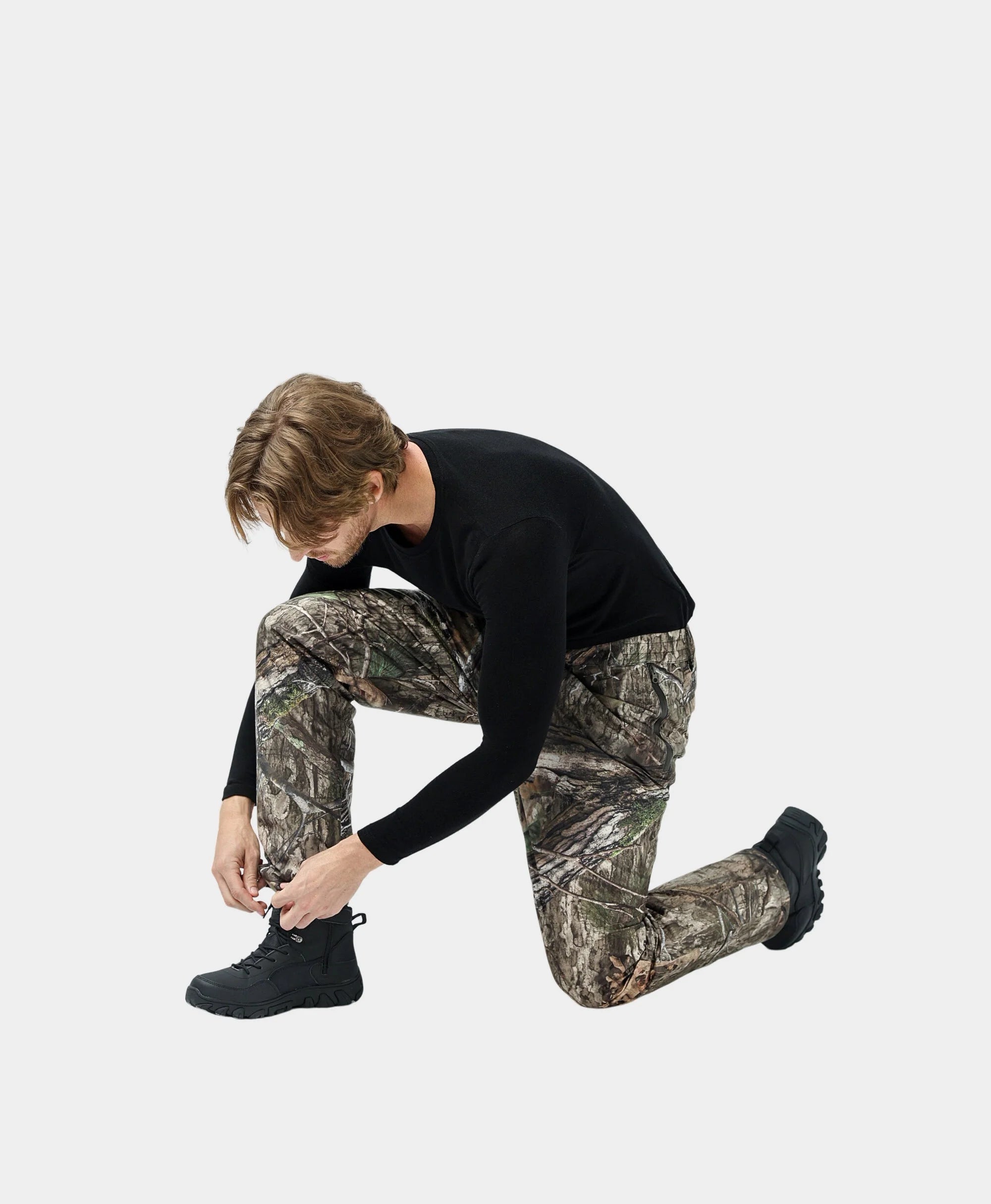 ORORO Heated (Open-box) Men's Heated Hunting Pants, Mossy Oak® Country DNA Pattern (Battery Set Not Included) - Image 6