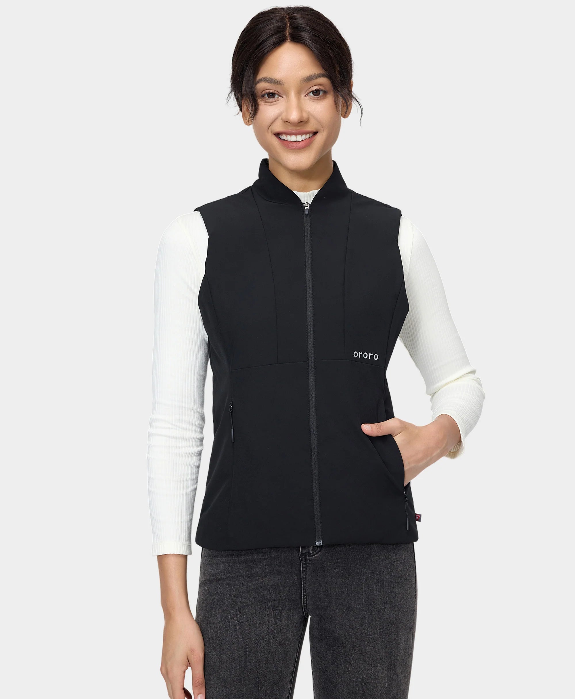 ORORO Heated Women's Heated PrimaLoft® Golf Vest
