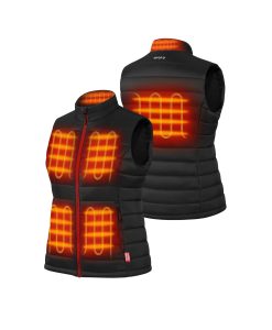 Alternative view of ORORO Heated SureWarm® Women's 6-Zone Dual-Control Classic Pro Heated Vest