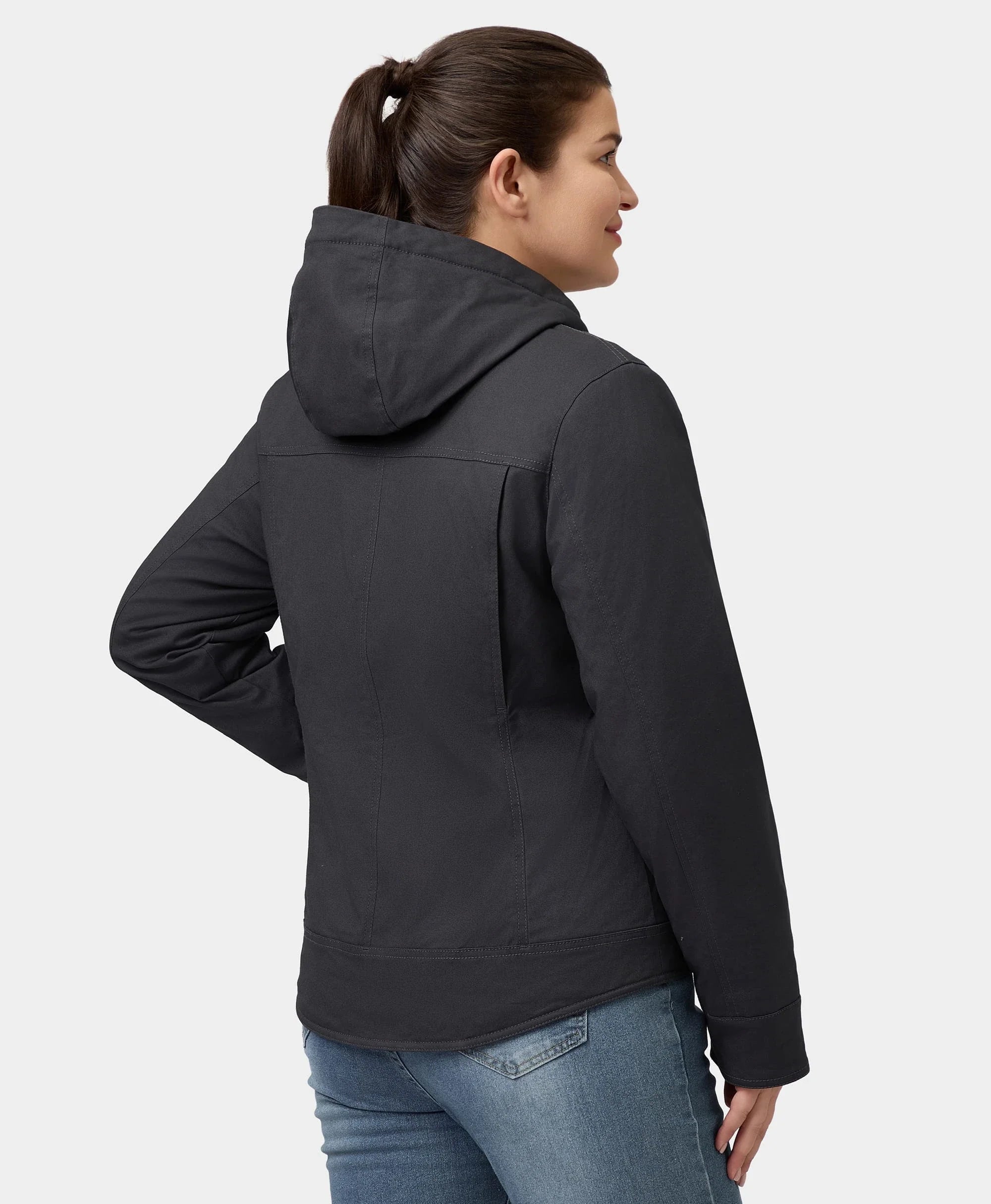 ORORO Heated Cheyenne Women's 5-Zone Dual-Control Heated Canvas Jacket (Apparel Only) - Image 9