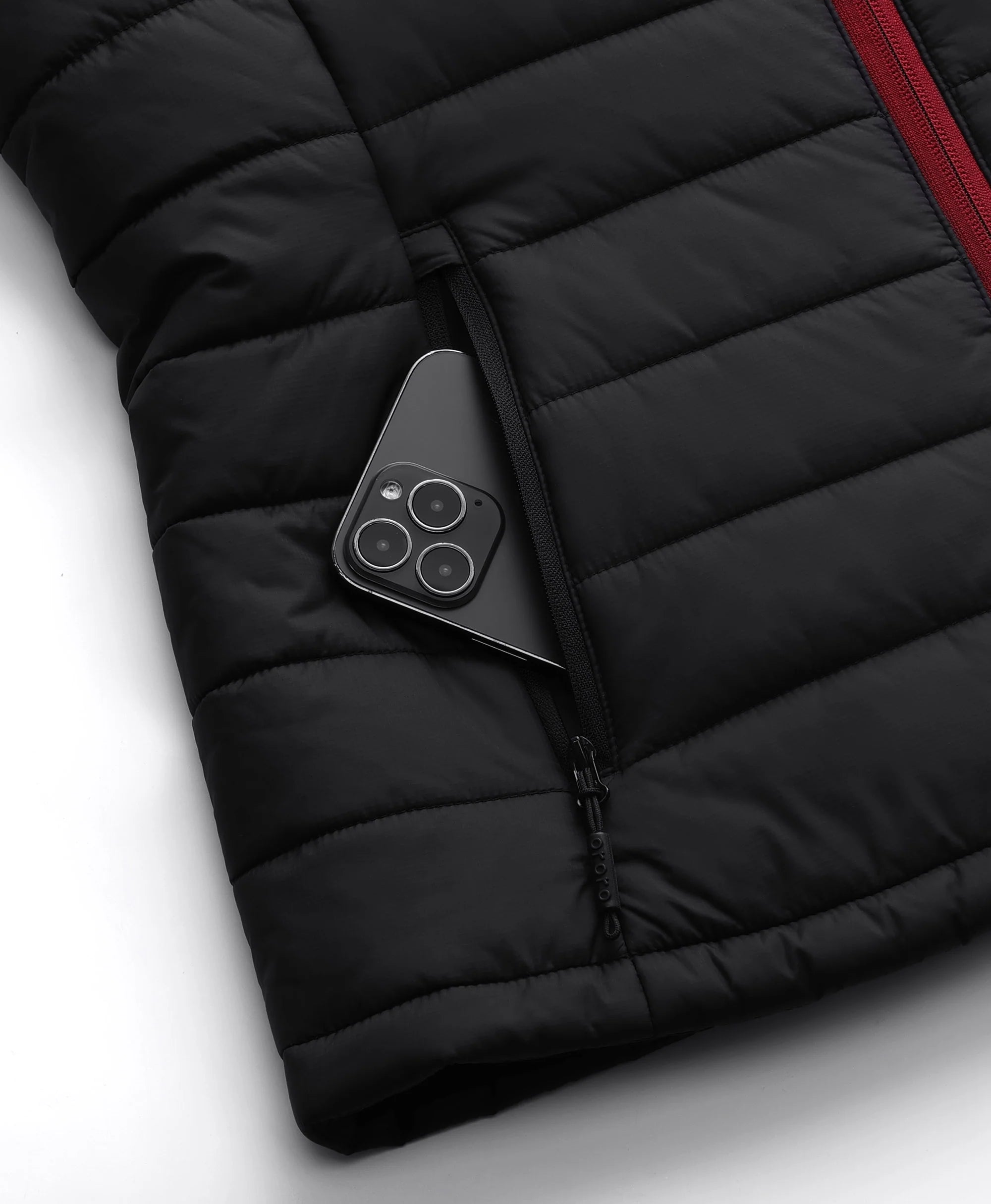 ORORO Heated Women's Classic Heated Vest - Black - Image 11