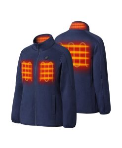 Alternative view of ORORO Heated Women's Heated Full-Zip Fleece Jacket