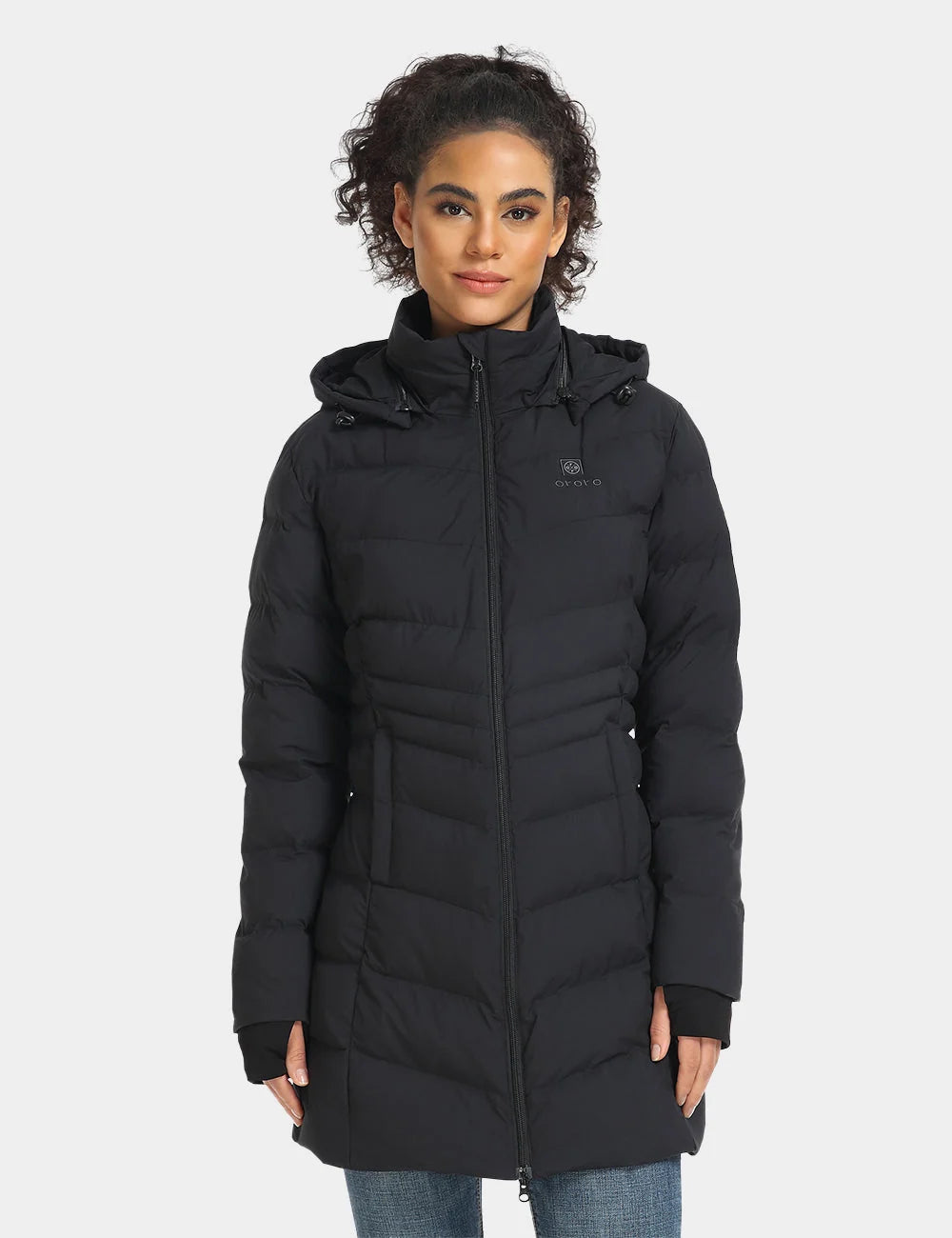 ORORO Heated Women's Heated Puffer Parka Jacket (Apparel Only)