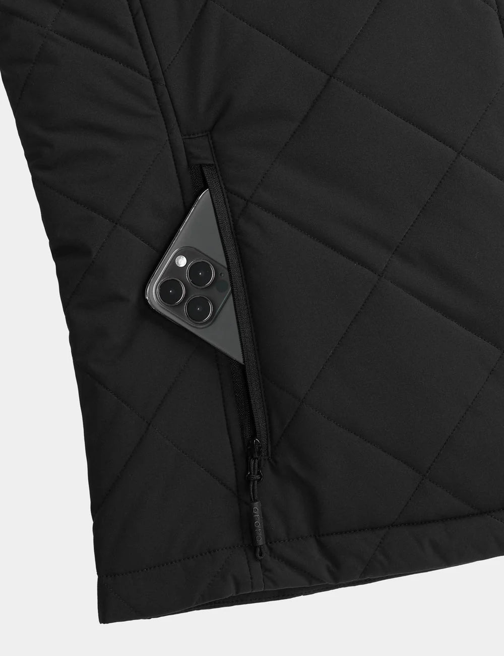 ORORO Heated Men's Heated Quilted Vest (Apparel Only) - Image 12