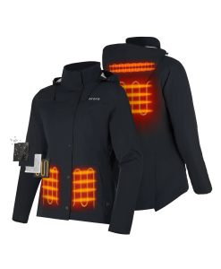 ORORO Heated (Open-box) Chantilly Women's Waterproof Heated Sports Jacket (Battery Set Not Included)